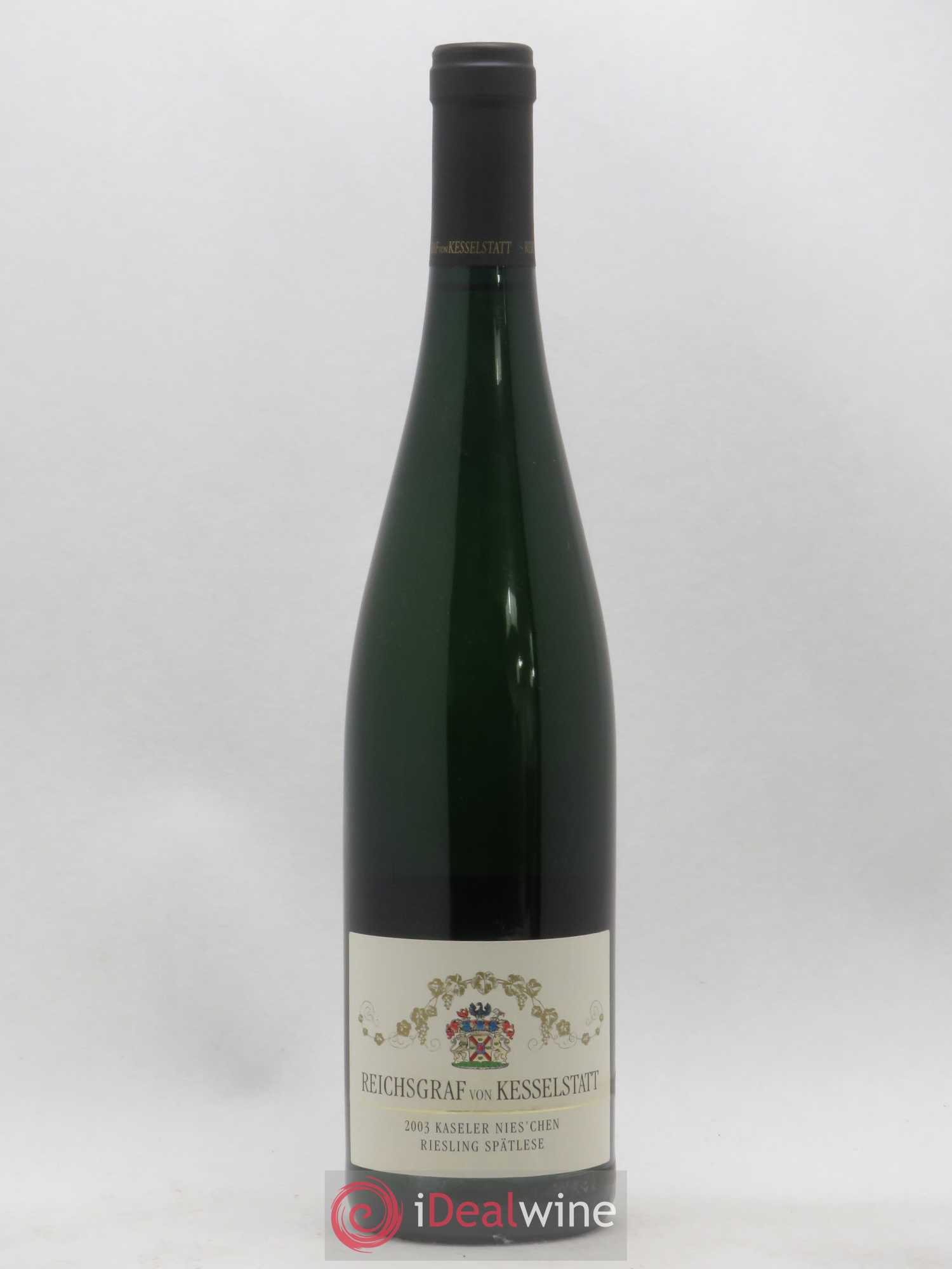 Riesling Reichsgraf Von Kesselstatt Nies'chen Riesling Spatlese (sans prix de réserve) 2003 - Posten von 1 Flasche - 0
