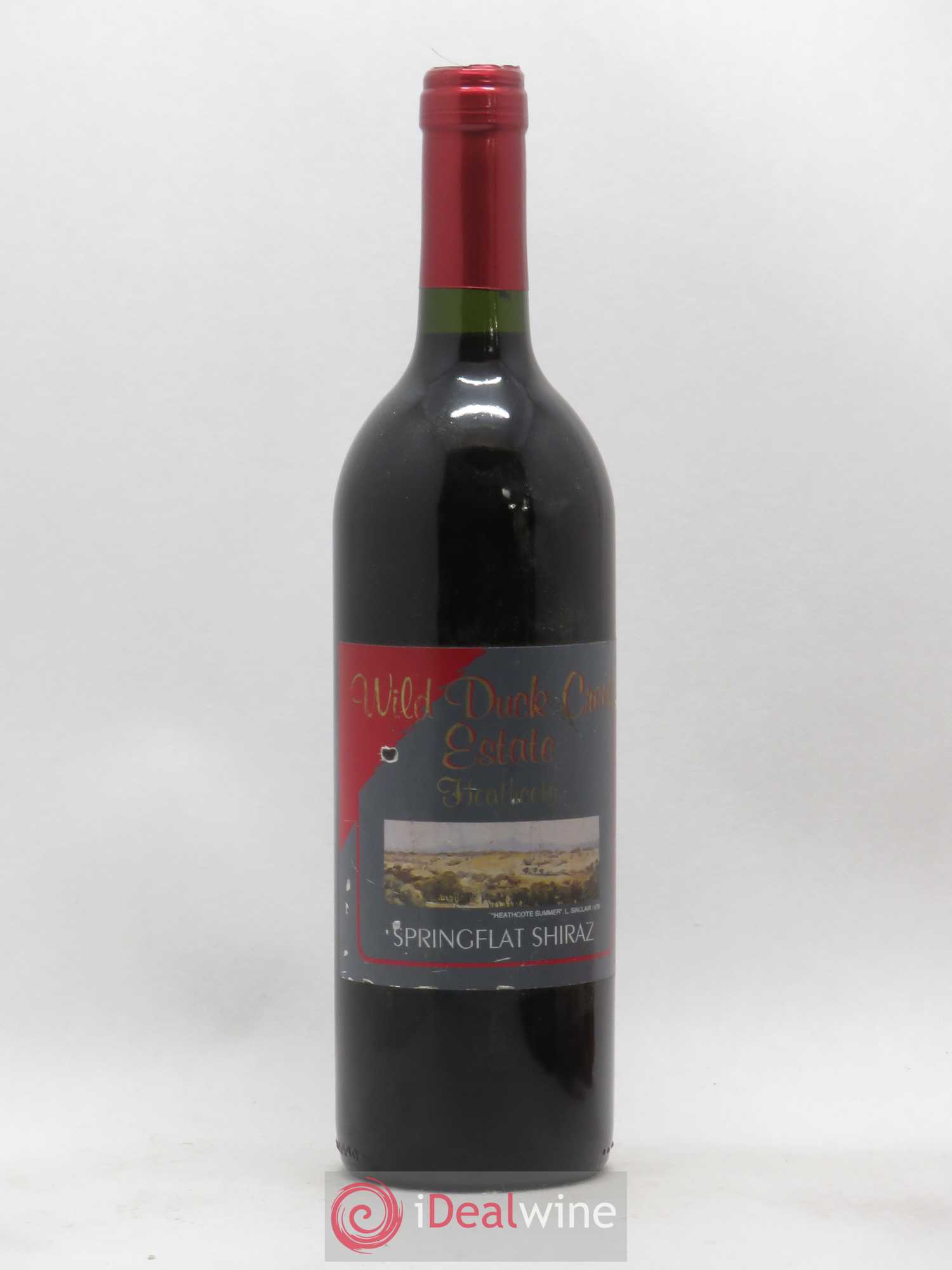 Australie Wild Duck Creek Springflat Heathcote Shiraz (sans prix de réserve) (sans prix de réserve) 1999 - Posten von 1 Flasche - 0