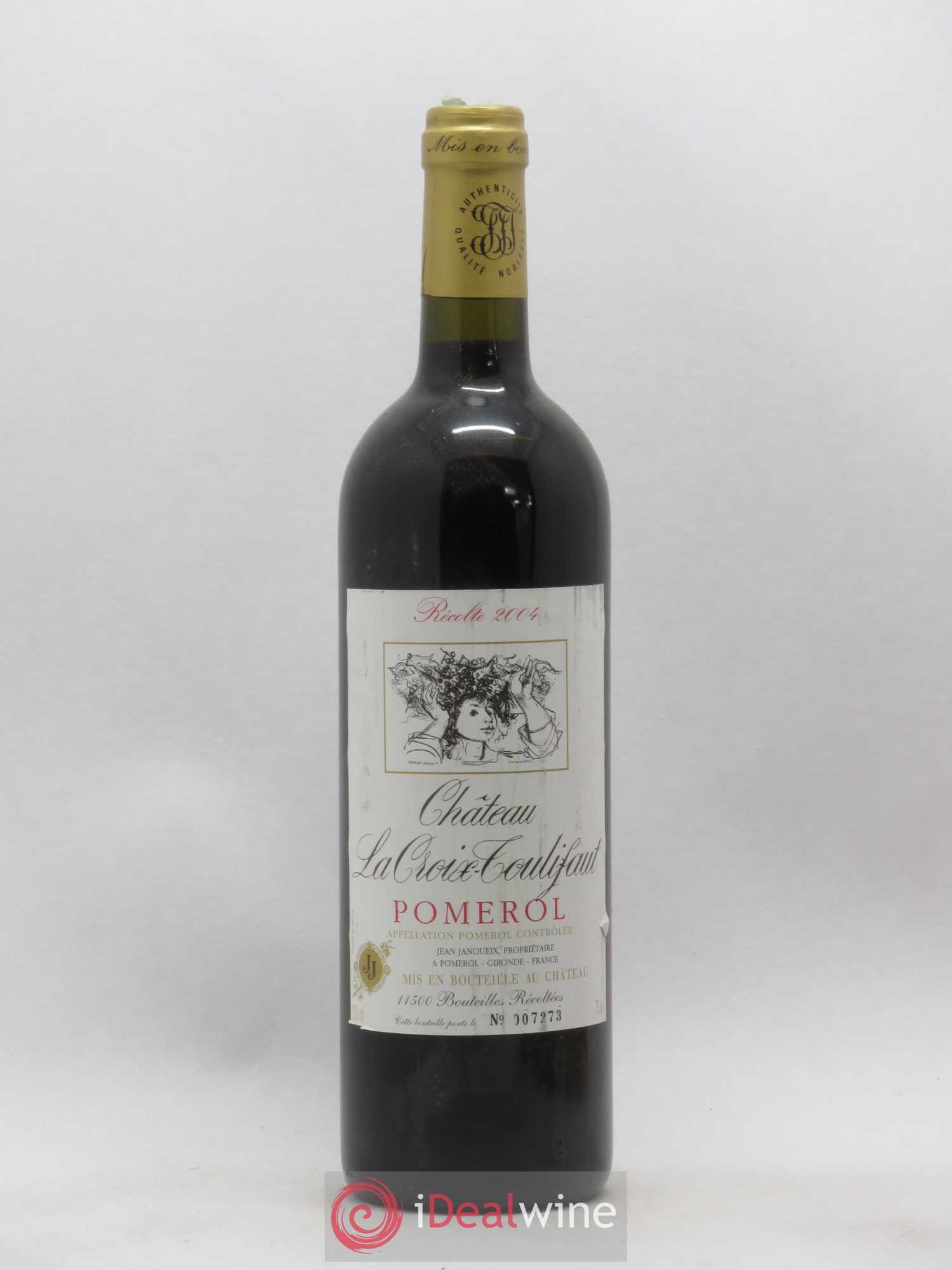 Château la Croix Toulifaut (sans prix de réserve) 2004 - Lot de 1 bouteille - 0