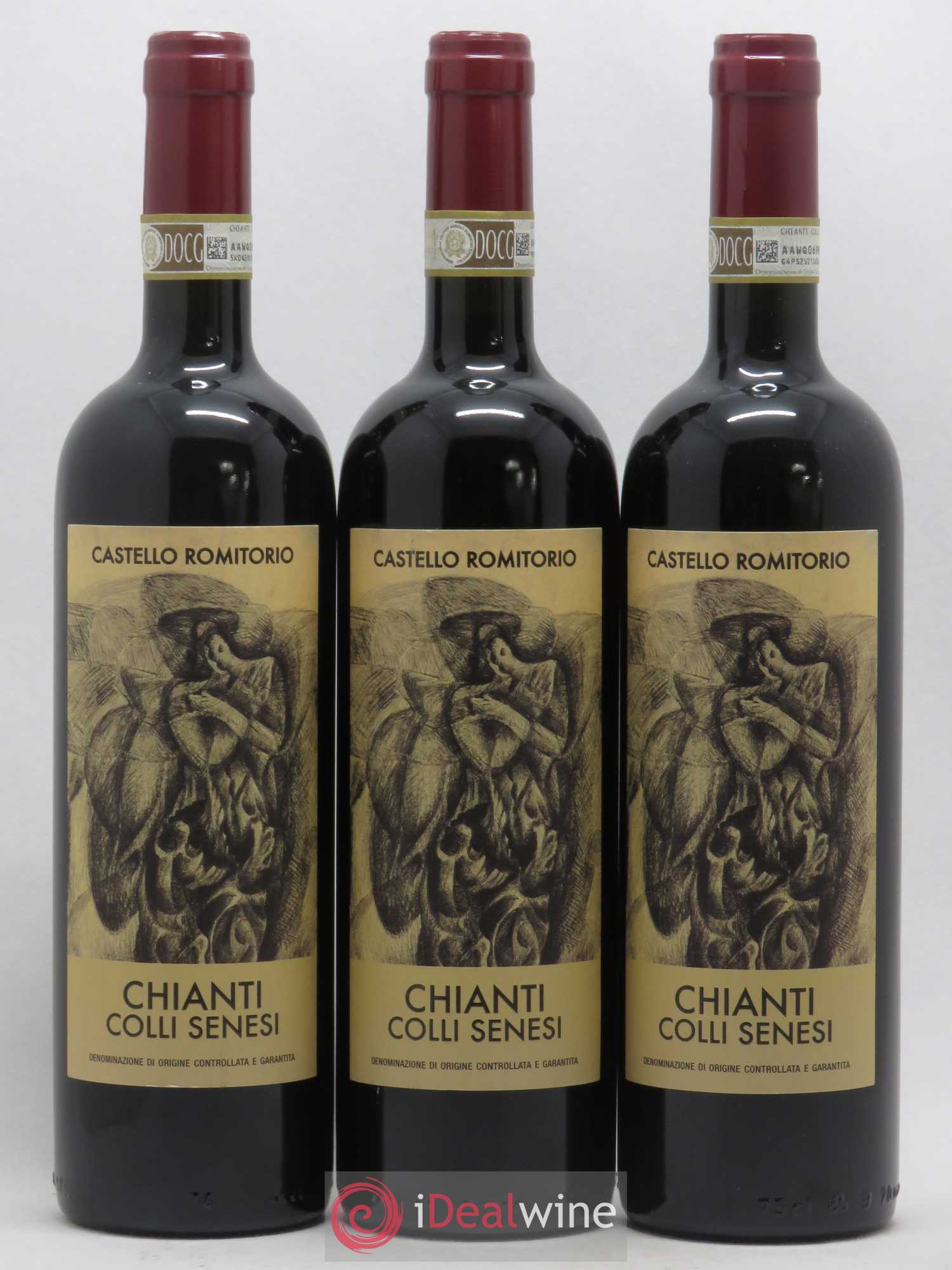 Chianti DOCG Castello Romitorio Colli Senessi (sans prix de réserve) 2016 - Posten von 5 Flaschen - 1