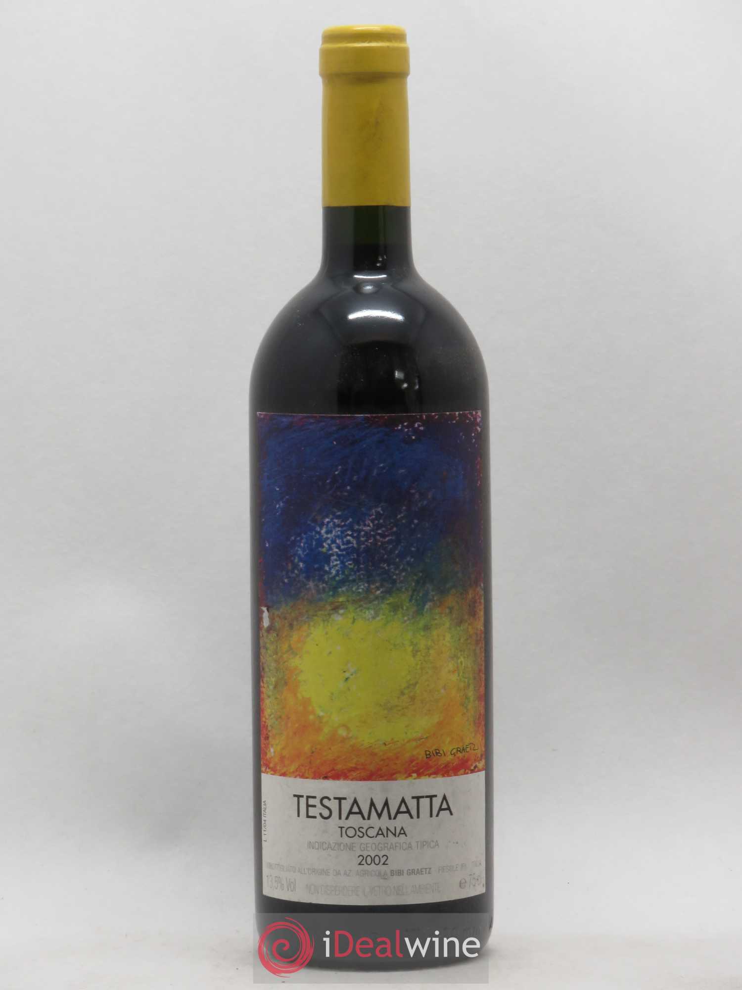 Toscana IGT Testamatta Bibi Graetz (sans prix de réserve) 2002 - Lot de 1 bouteille - 0