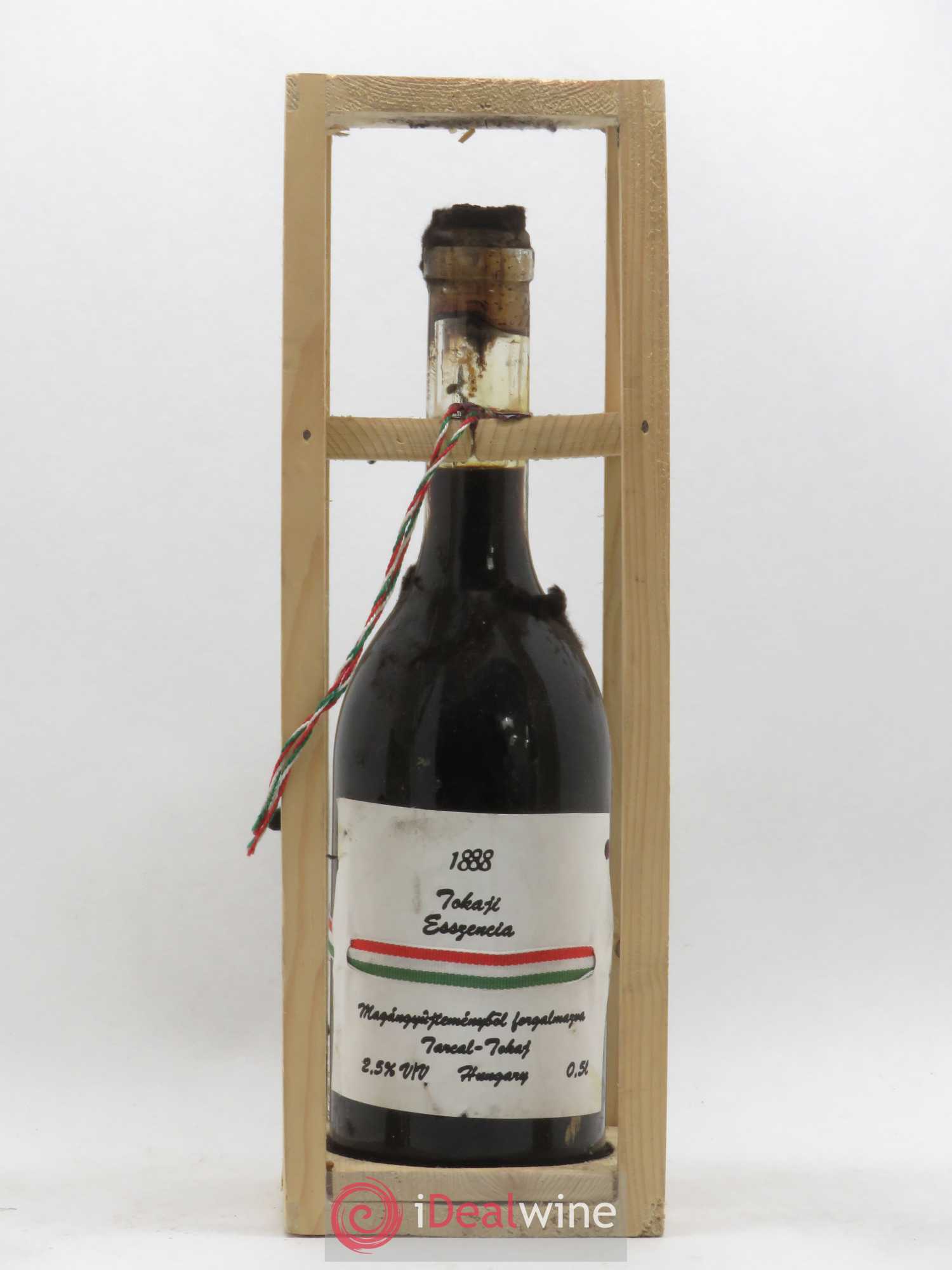 Vins Etrangers Hongrie Esszencia Wood Cradle 50 cl 1888 - Posten von 1 Flasche - 0