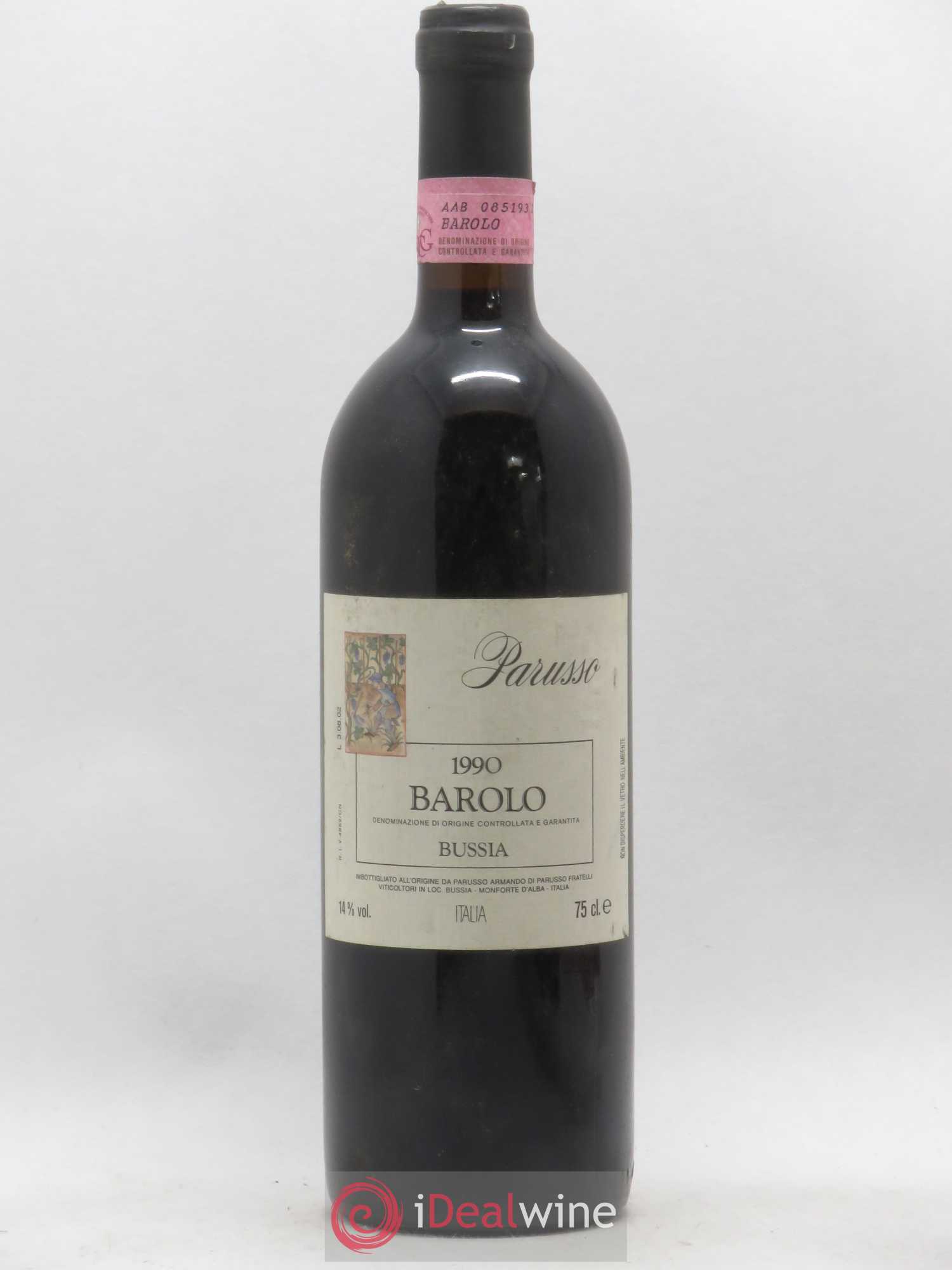 Barolo DOCG Bussia Armando Parusso 1990 - Lot de 1 bouteille - 0