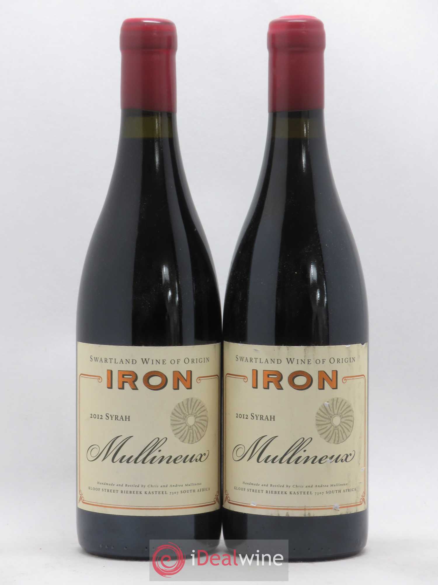 Afrique du Sud Swartland Mullineux Iron Syrah (sans prix de réserve) 2012 - Posten von 2 Flaschen - 0