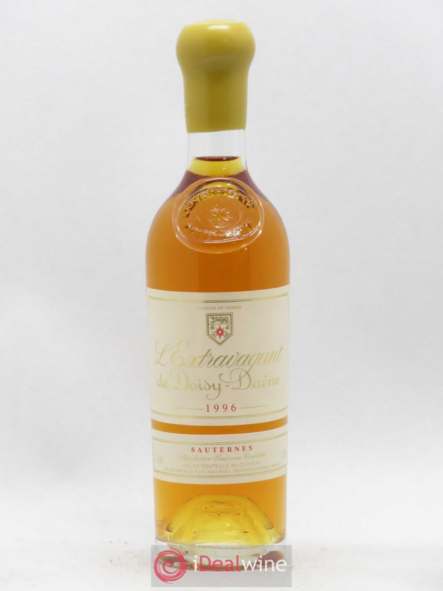 L'Extravagant de Doisy Daëne 1996 - Posten von 1 Demi-Flasche - 0