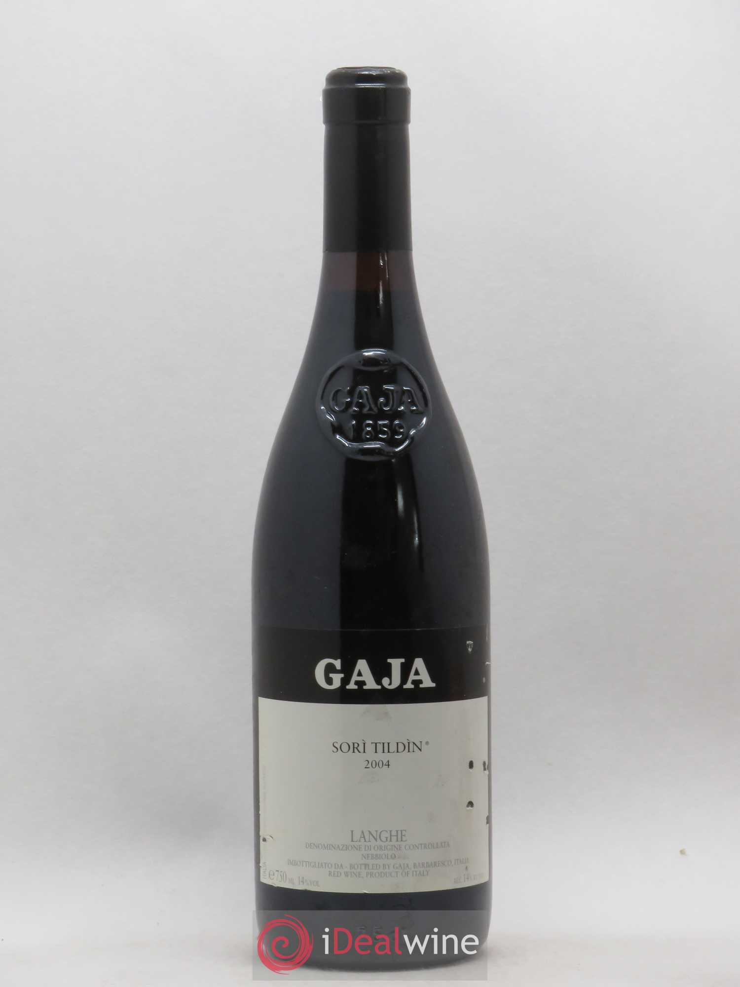 Langhe Sorì Tildìn Gaja 2004 - Lot de 1 bouteille - 0