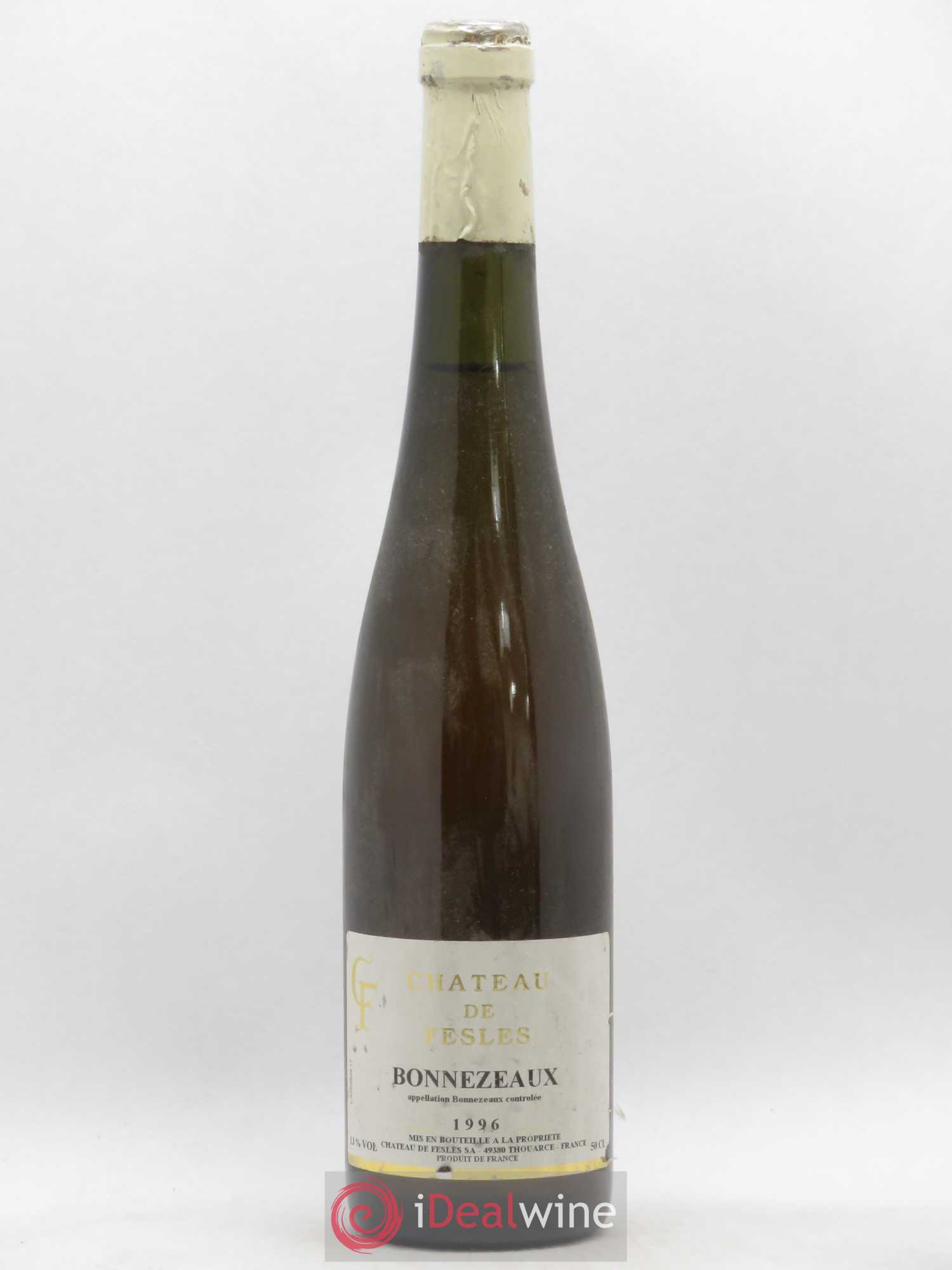 Bonnezeaux Château de Fesles 50 cL (sans prix de réserve) 1996 - Lotto di 1 bottiglia - 0