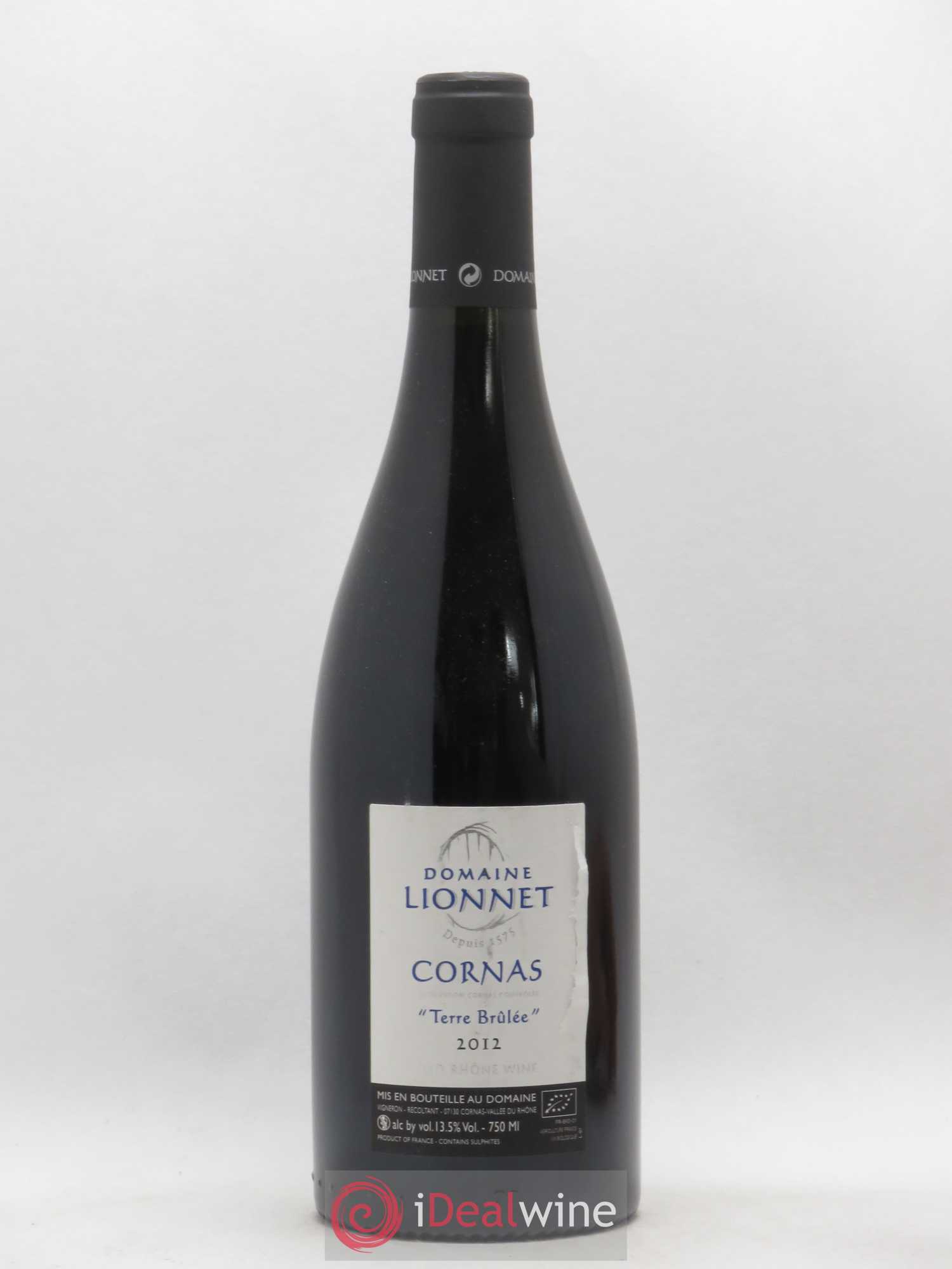Cornas Terre Brûlée Domaine Lionnet (sans prix de réserve) 2012 - Posten von 1 Flasche - 0