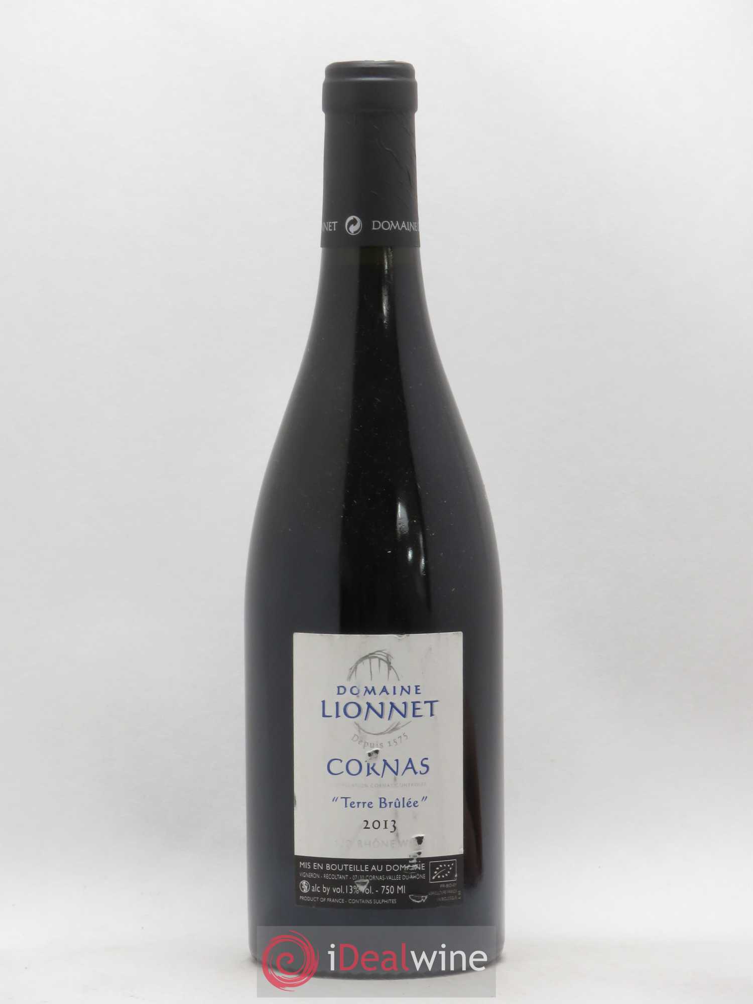 Cornas Terre Brulée Domaine Lionnet (sans prix de réserve) 2013 - Posten von 1 Flasche - 0