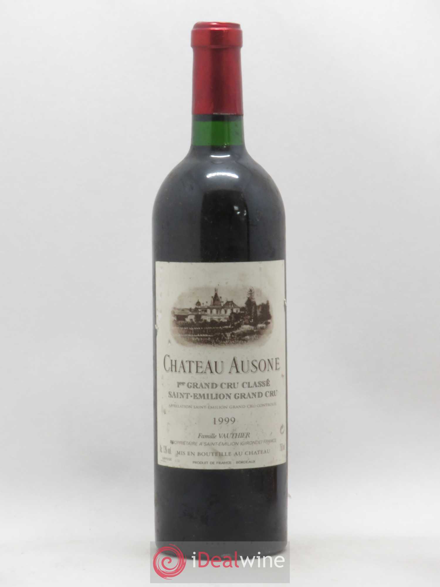 Château Ausone 1er Grand Cru Classé A 1999 - Lot de 1 bouteille - 0