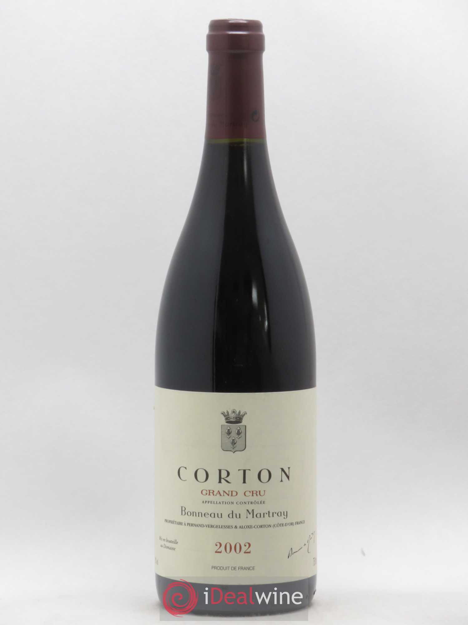 Corton Grand Cru Bonneau du Martray (Domaine) (sans prix de réserve) 2002 - Lot de 1 bouteille - 0