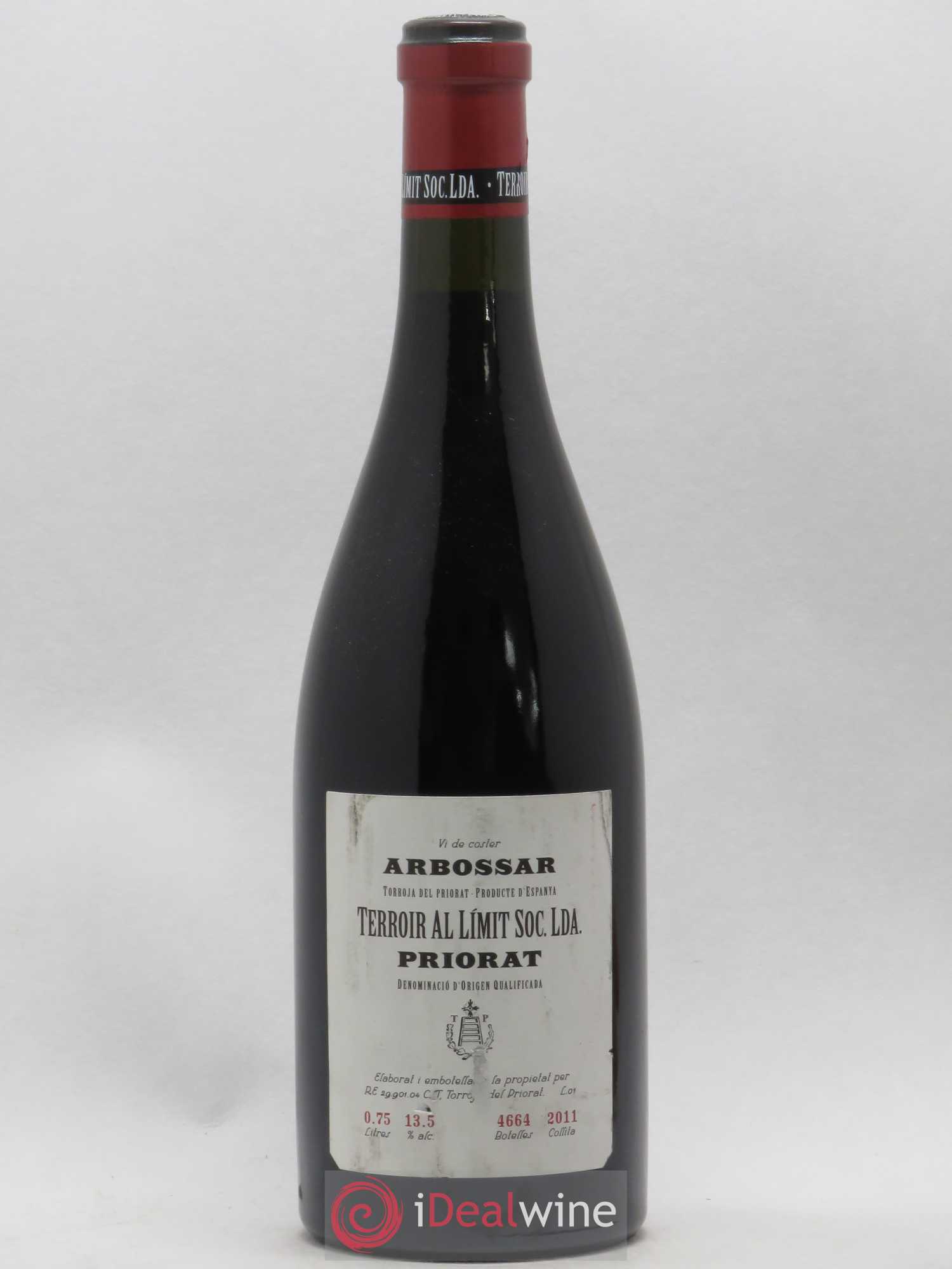Priorat DOCA Arbossar Terroir Al Limit (sans prix de réserve) 2011 - Posten von 1 Flasche - 0