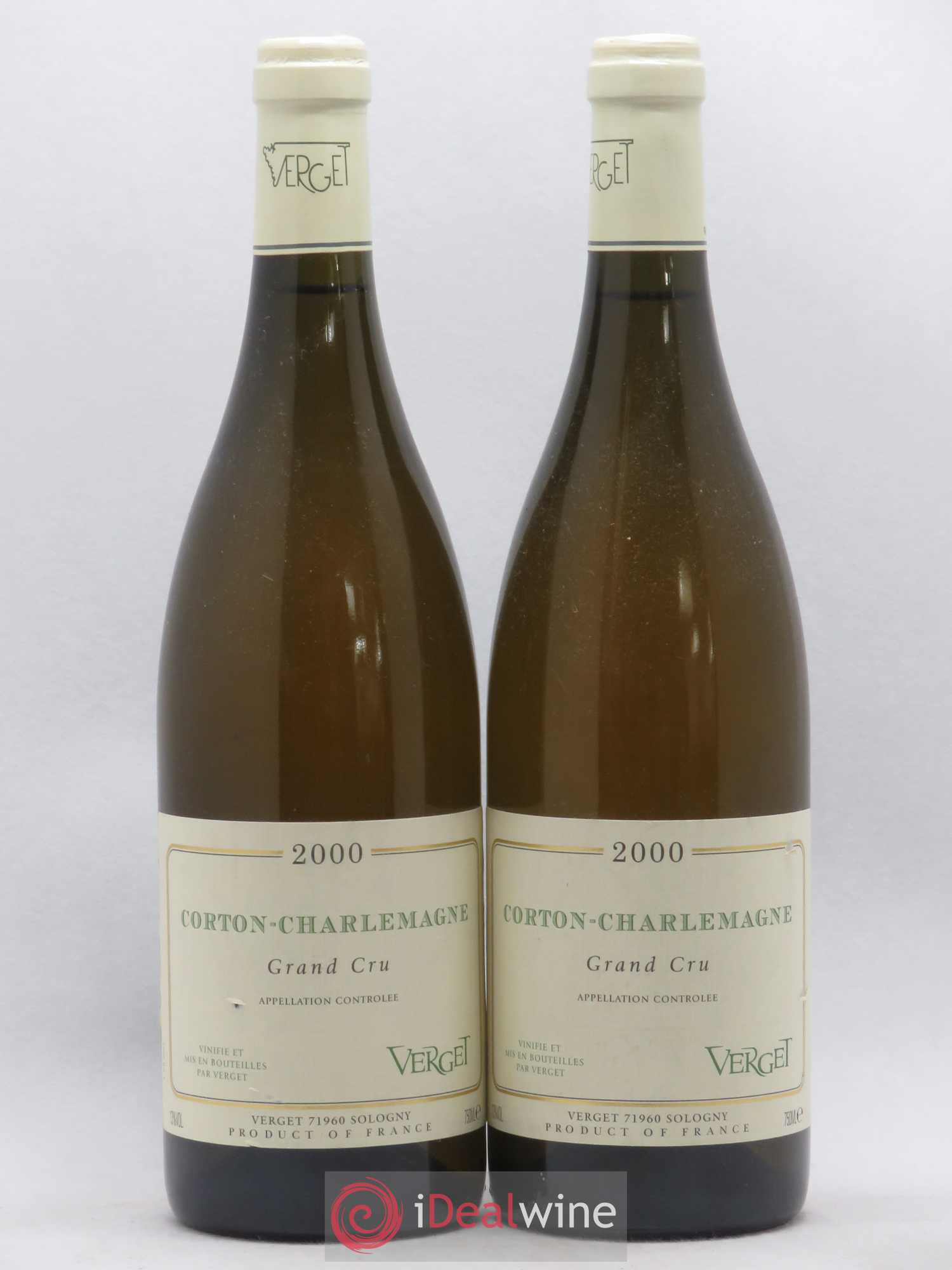 Corton-Charlemagne Grand Cru Verget (sans prix de réserve) 2000 - Posten von 2 Flaschen - 0