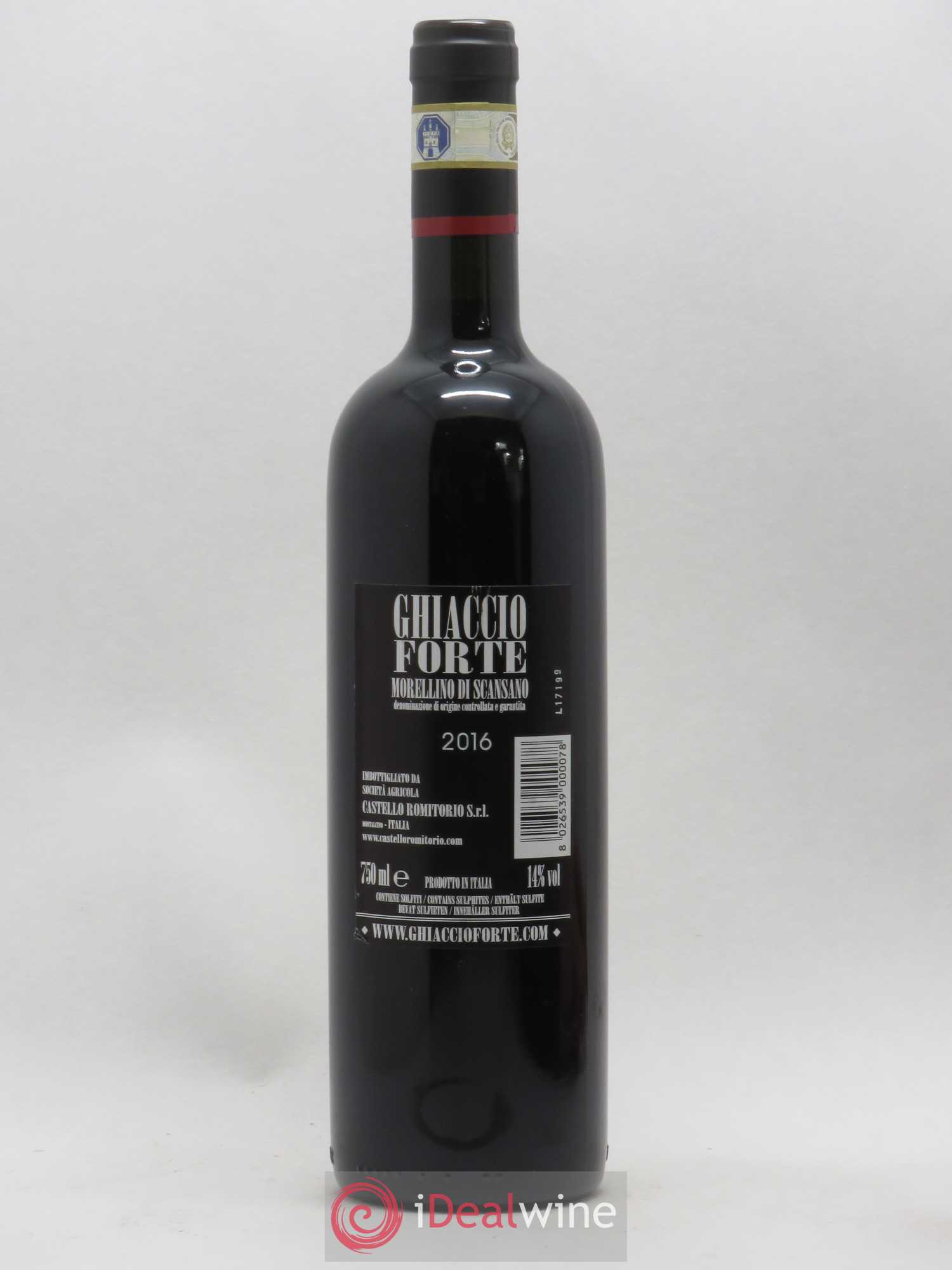 Morellino di Scansano Riserva DOCG Tenuta Ghiaccio Forte (sans prix de réserve) 2016 - Posten von 1 Flasche - 1