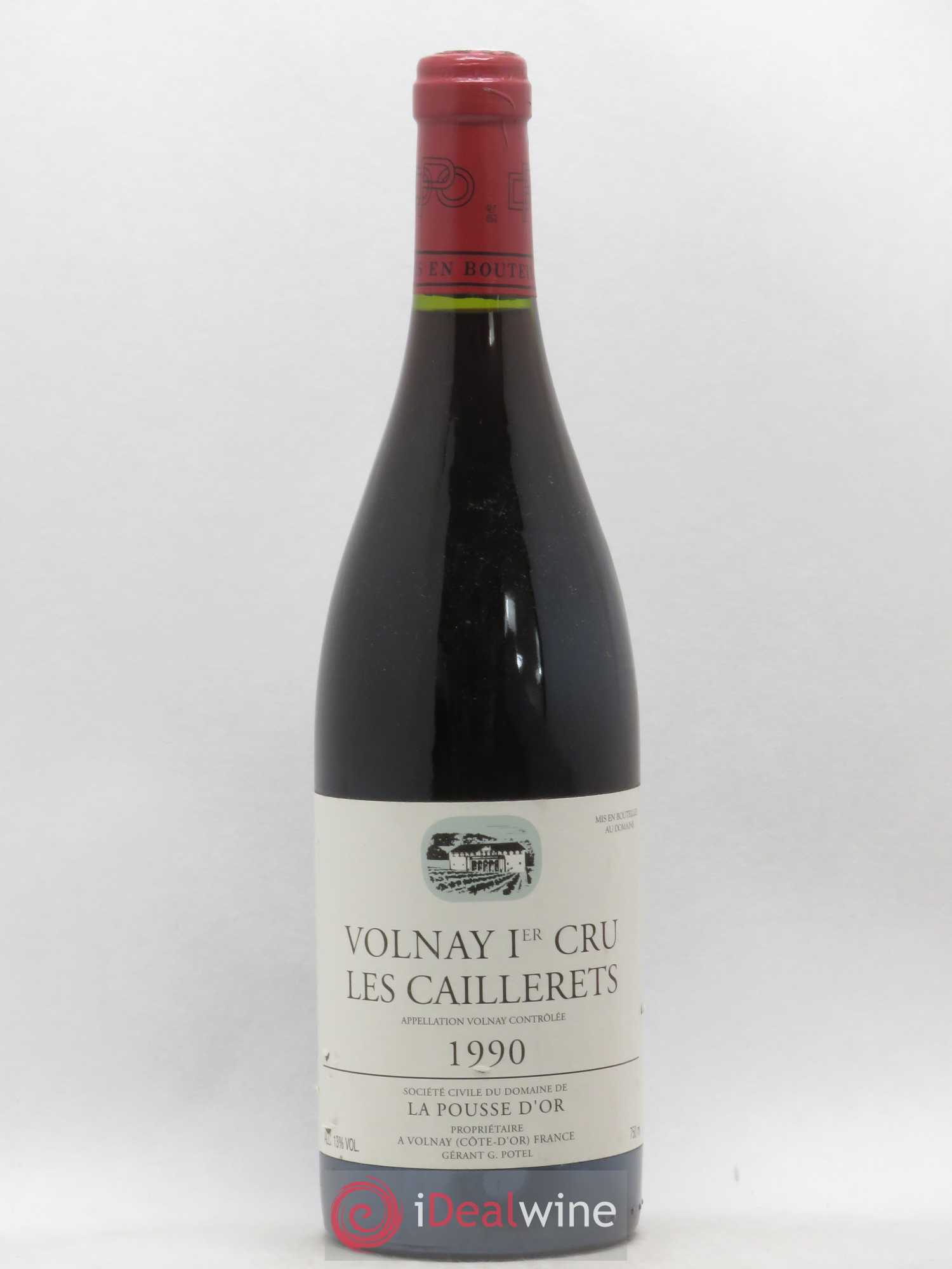Volnay 1er Cru Les Caillerets La Pousse d'Or (Domaine de) 1990 - Lot de 1 bouteille - 0