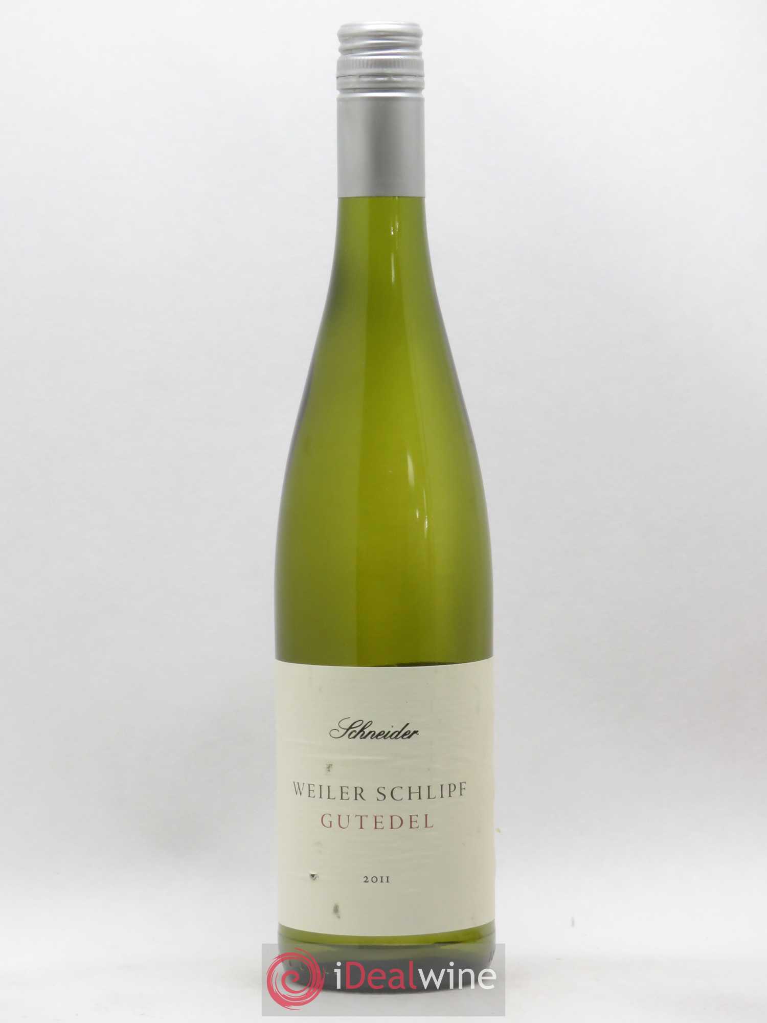 Allemagne Mosel-Saar Schneider Weiler Schlipf Gutedel Trocken (sans prix de réserve) 2011 - Posten von 1 Flasche - 0
