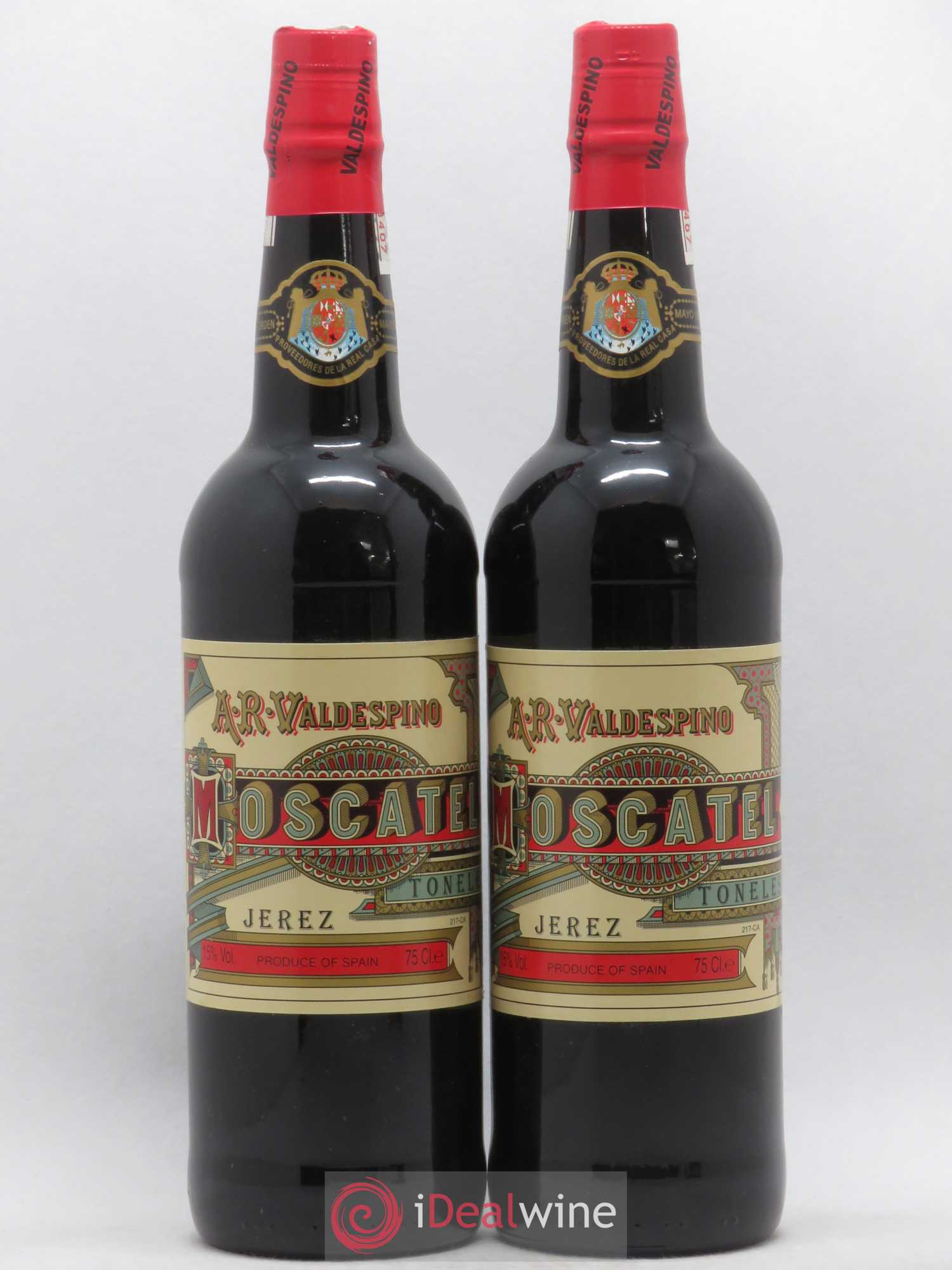 Espagne Jerez Valdespenio Sherry Moscatel - Posten von 2 Flaschen - 0