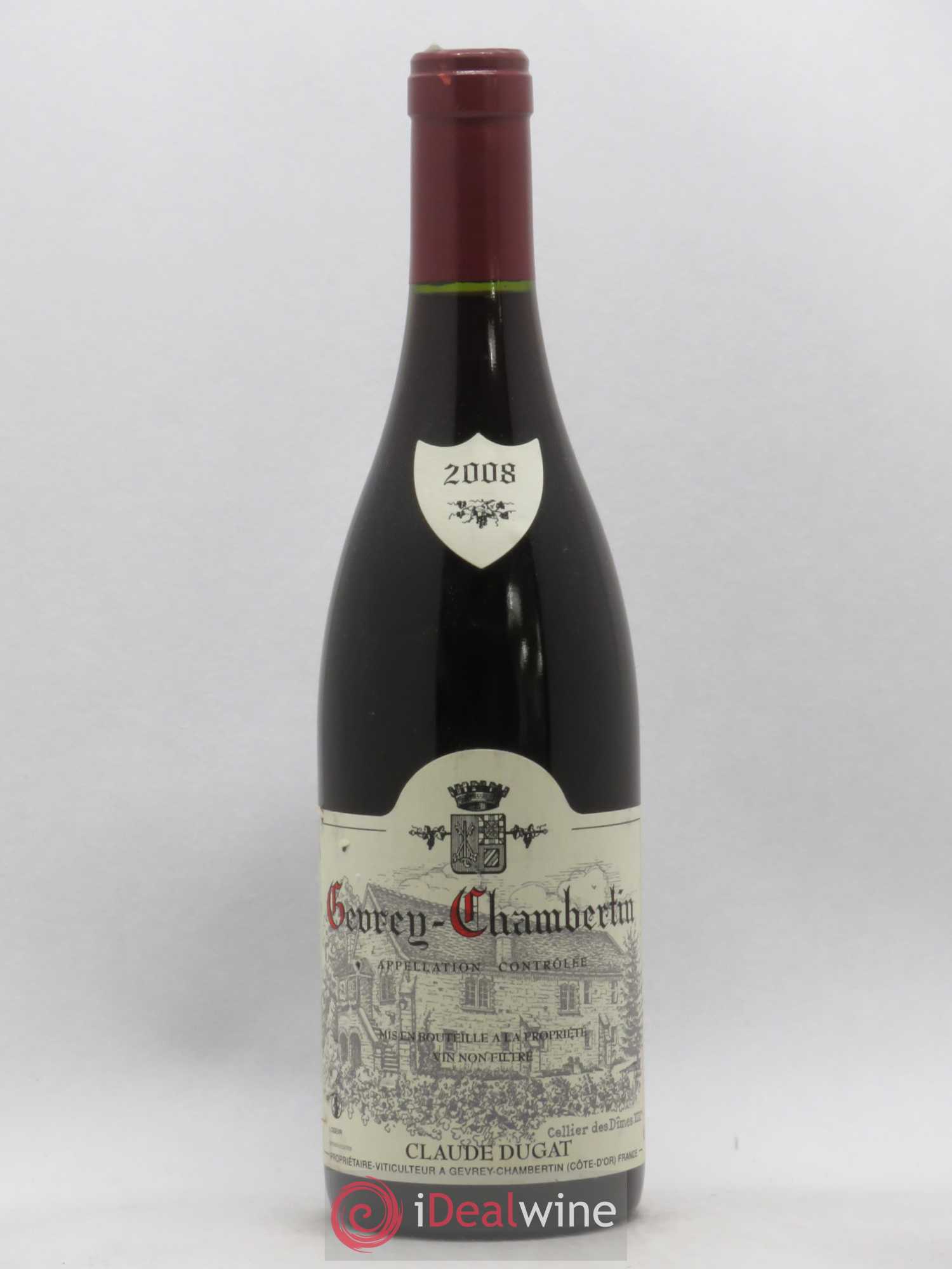 Gevrey-Chambertin Claude Dugat (sans prix de réserve) 2008 - Lot de 1 bouteille - 0
