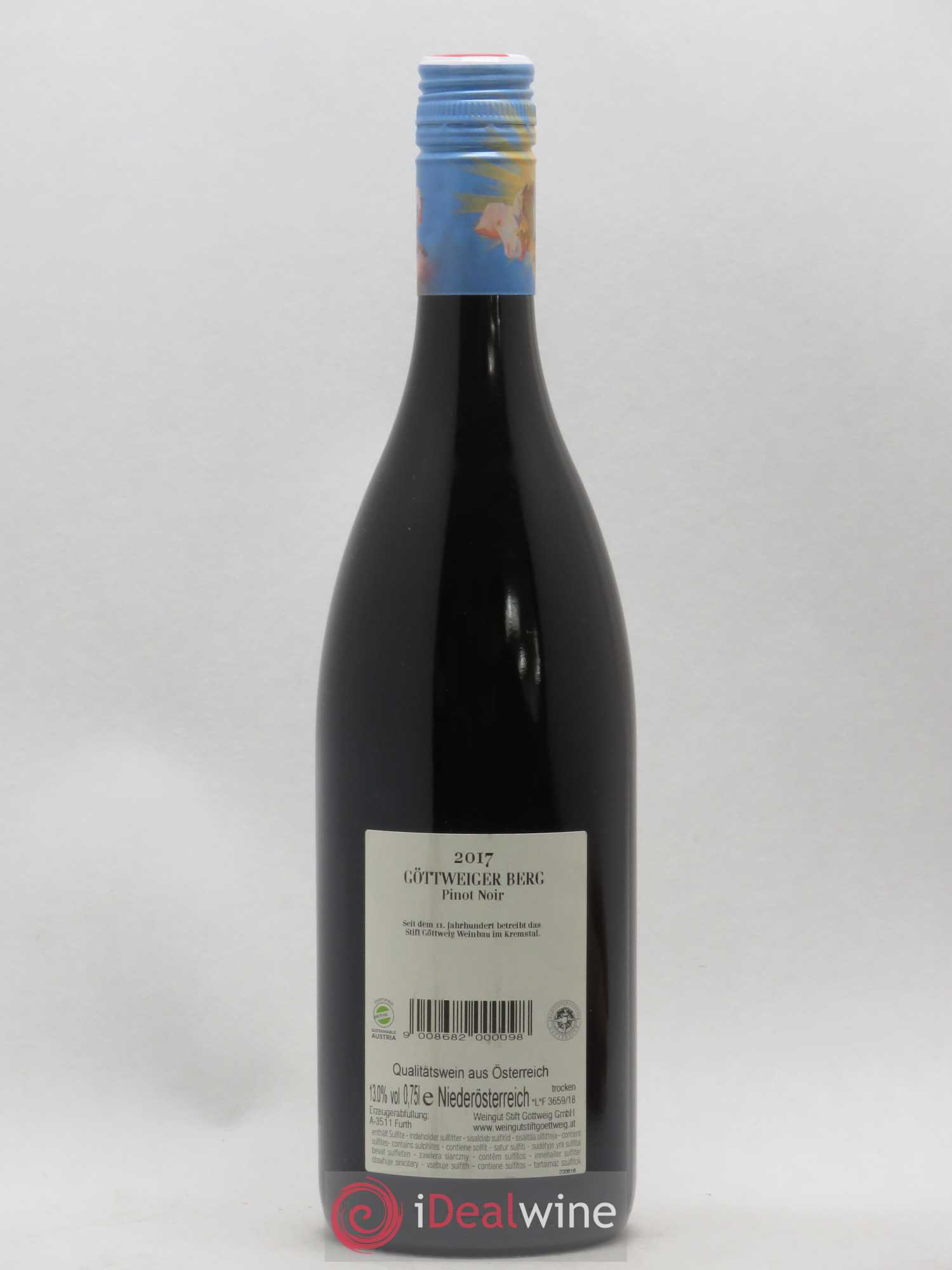 Autriche Stift Goettweig Pinot Noir Goettweiger Berg (sans prix de réserve) 2017 - Posten von 1 Flasche - 1