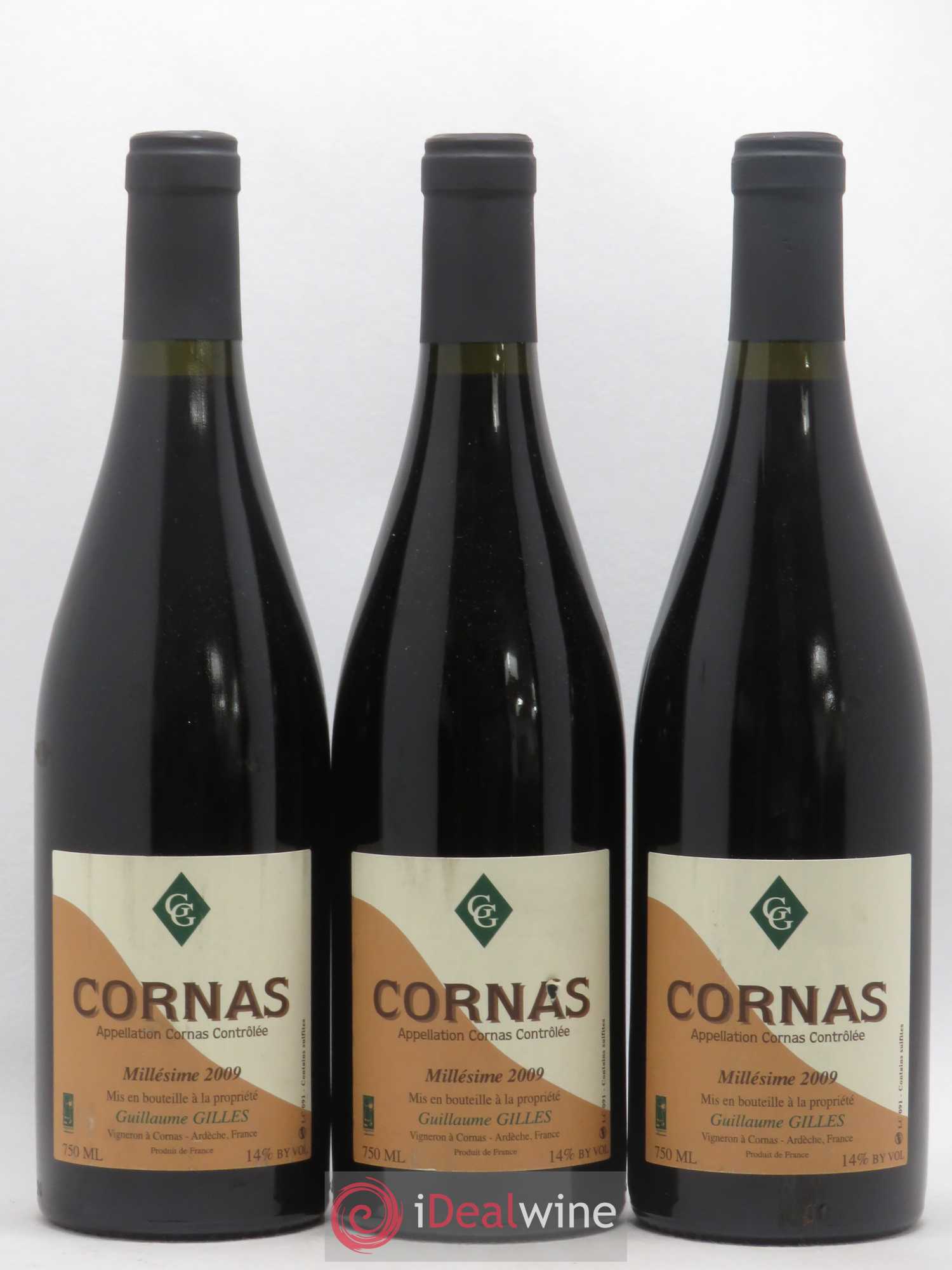 Cornas Guillaume Gilles 2009 - Posten von 6 Flaschen - 2