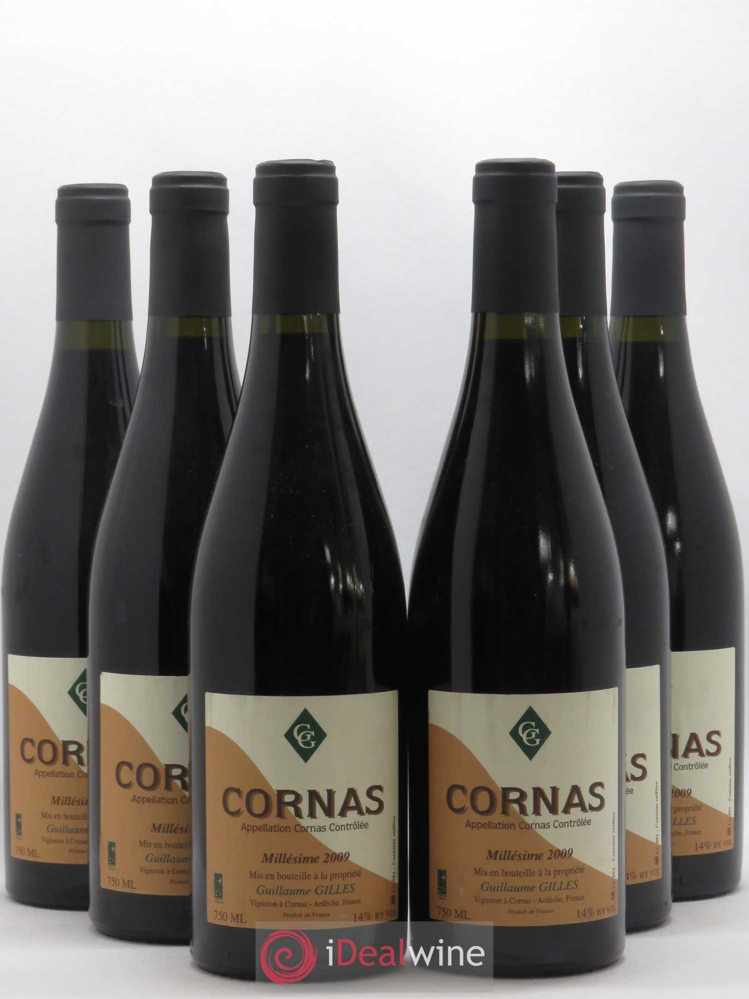 Cornas Guillaume Gilles 2009 - Posten von 6 Flaschen - 0