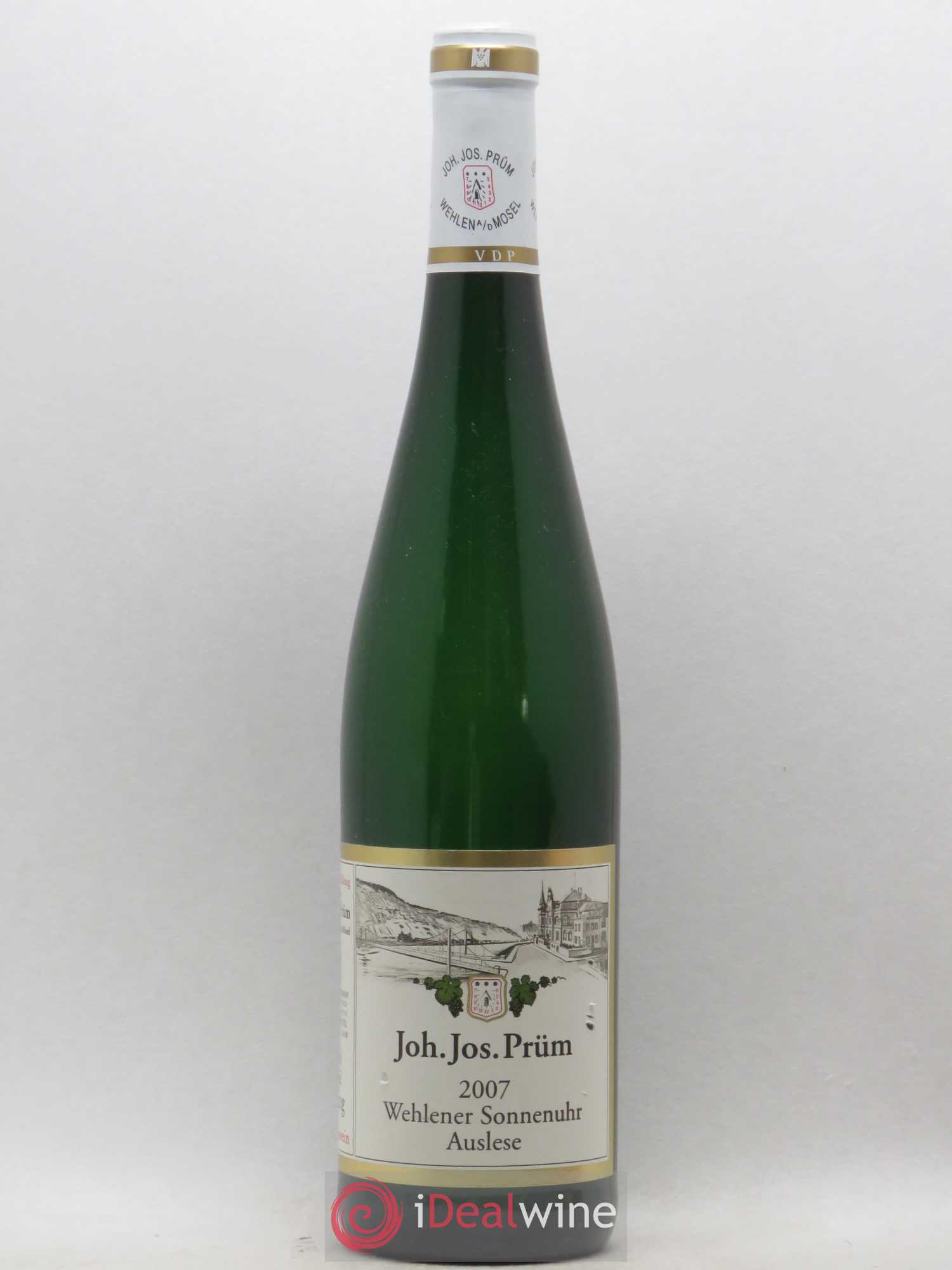 Riesling Joh. Jos. Prum Wehlener Sonnenuhr Auslese Mosel (sans prix de réserve) 2007 - Posten von 1 Flasche - 0