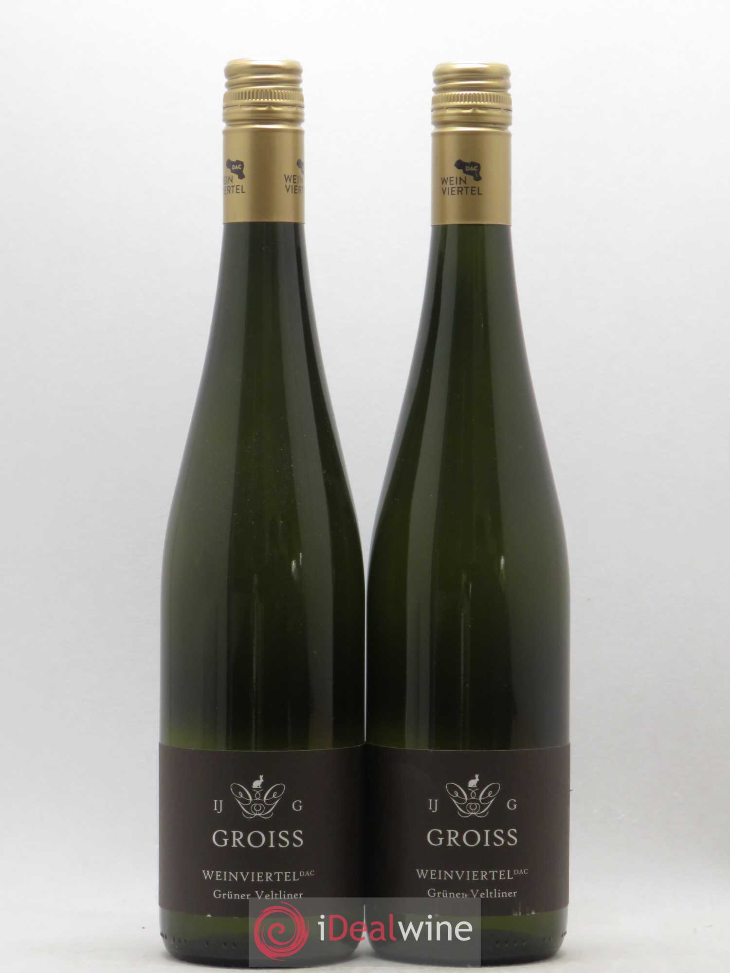 Autriche Weinviertel DAC Weingut Ingrid Groiss Gruner Veltliner screw caps (no reserve) 2016 - Lot of 5 bottles - 3