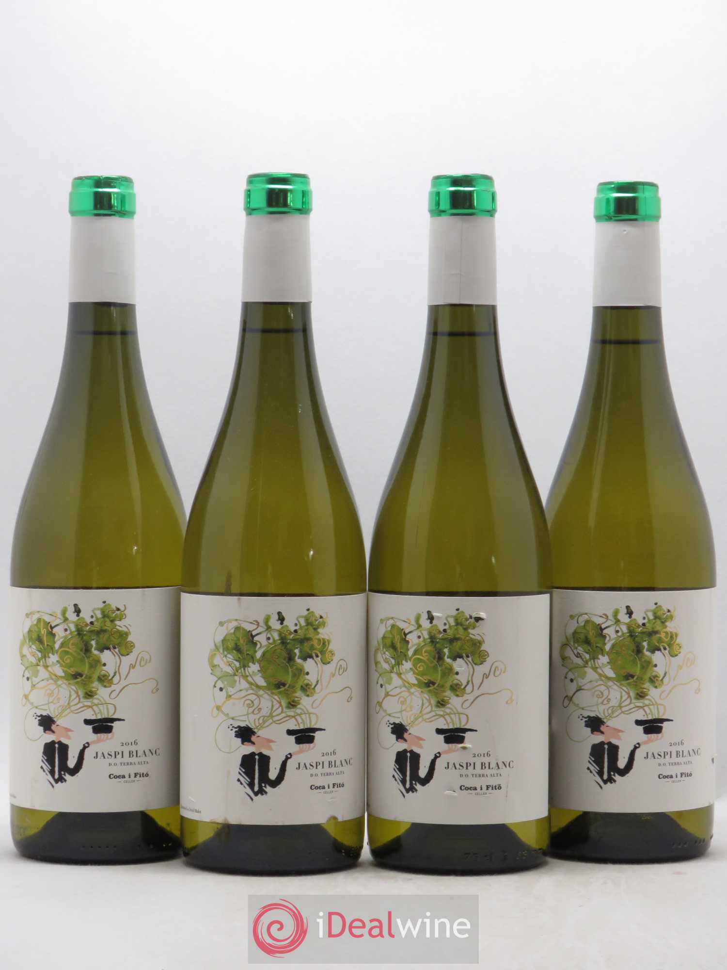 Espagne Terra Alta Coca I Fito Jaspi (sans prix de réserve) 2016 - Posten von 4 Flaschen - 0