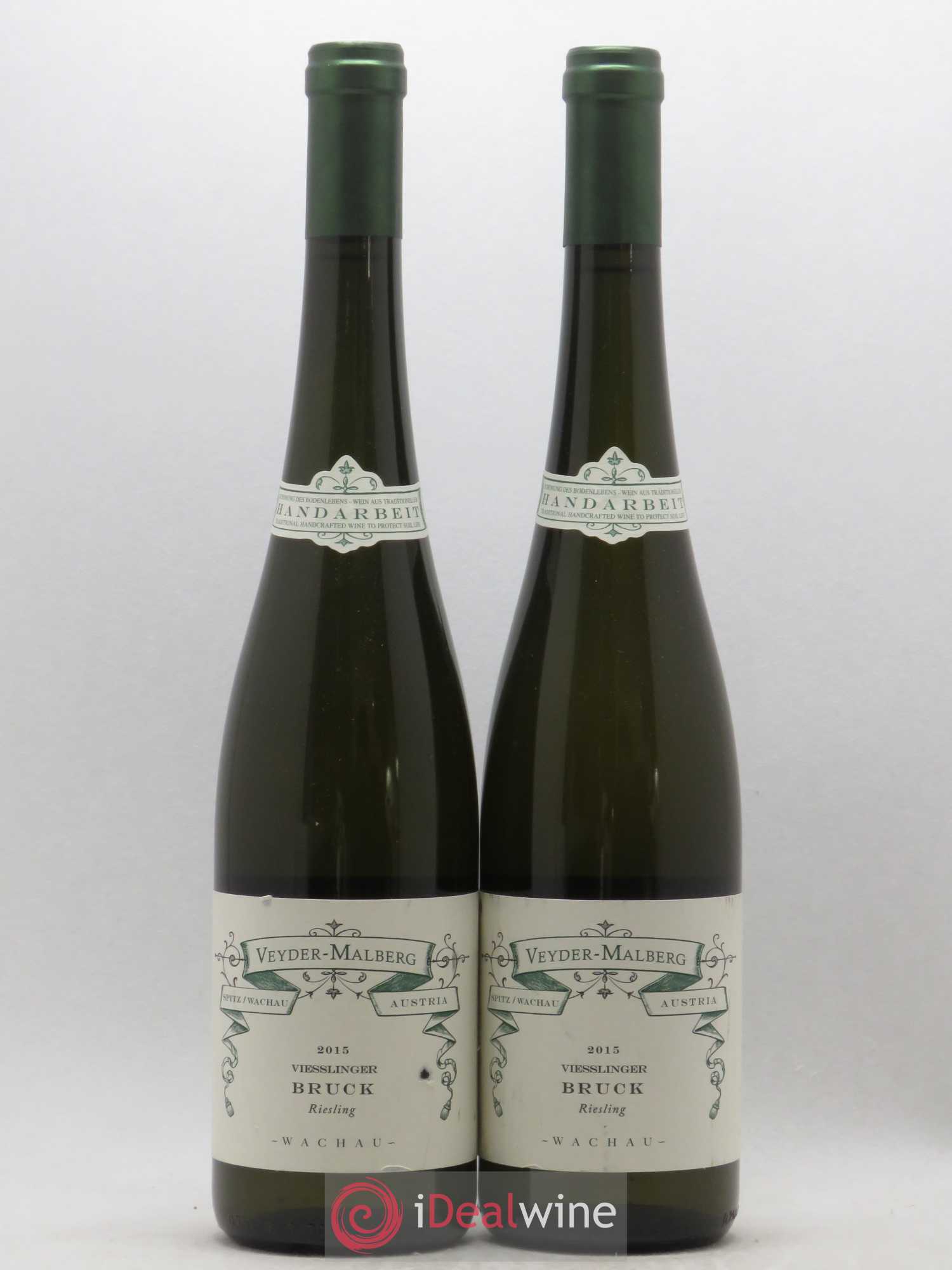 Autriche Veyder-Malberg Bruck Riesling (sans prix de réserve) 2015 - Posten von 2 Flaschen - 0