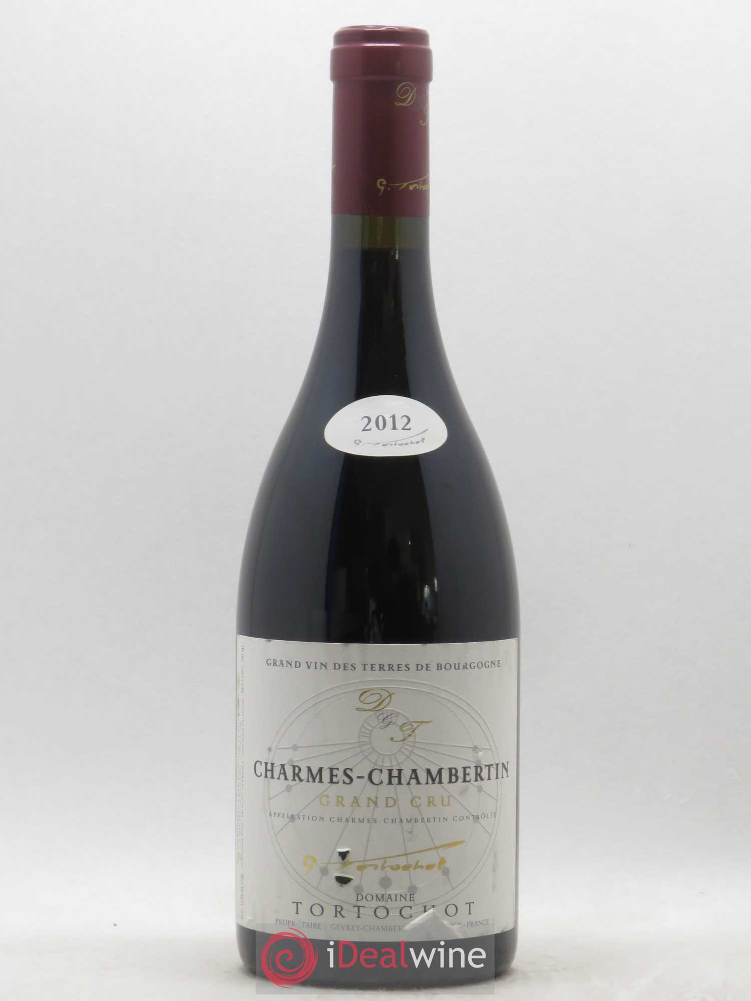 Charmes-Chambertin Grand Cru Tortochot (Domaine) (sans prix de réserve) 2012 - Lot de 1 bouteille - 0