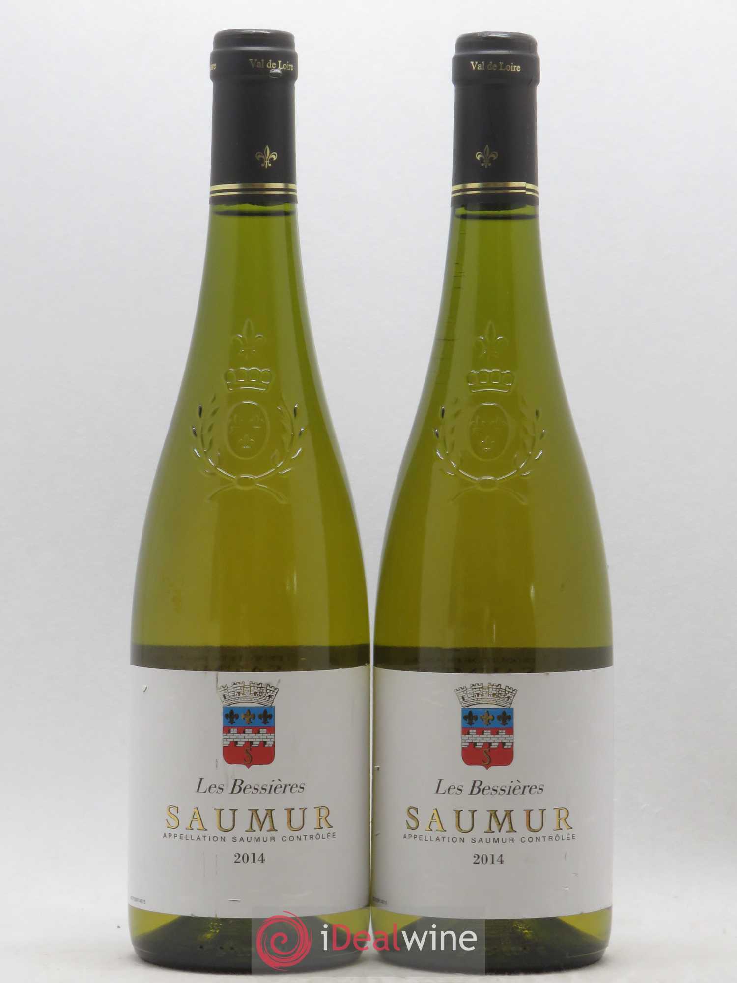 Saumur Domaine de la Bessiere (sans prix de réserve) 2014 - Posten von 2 Flaschen - 0