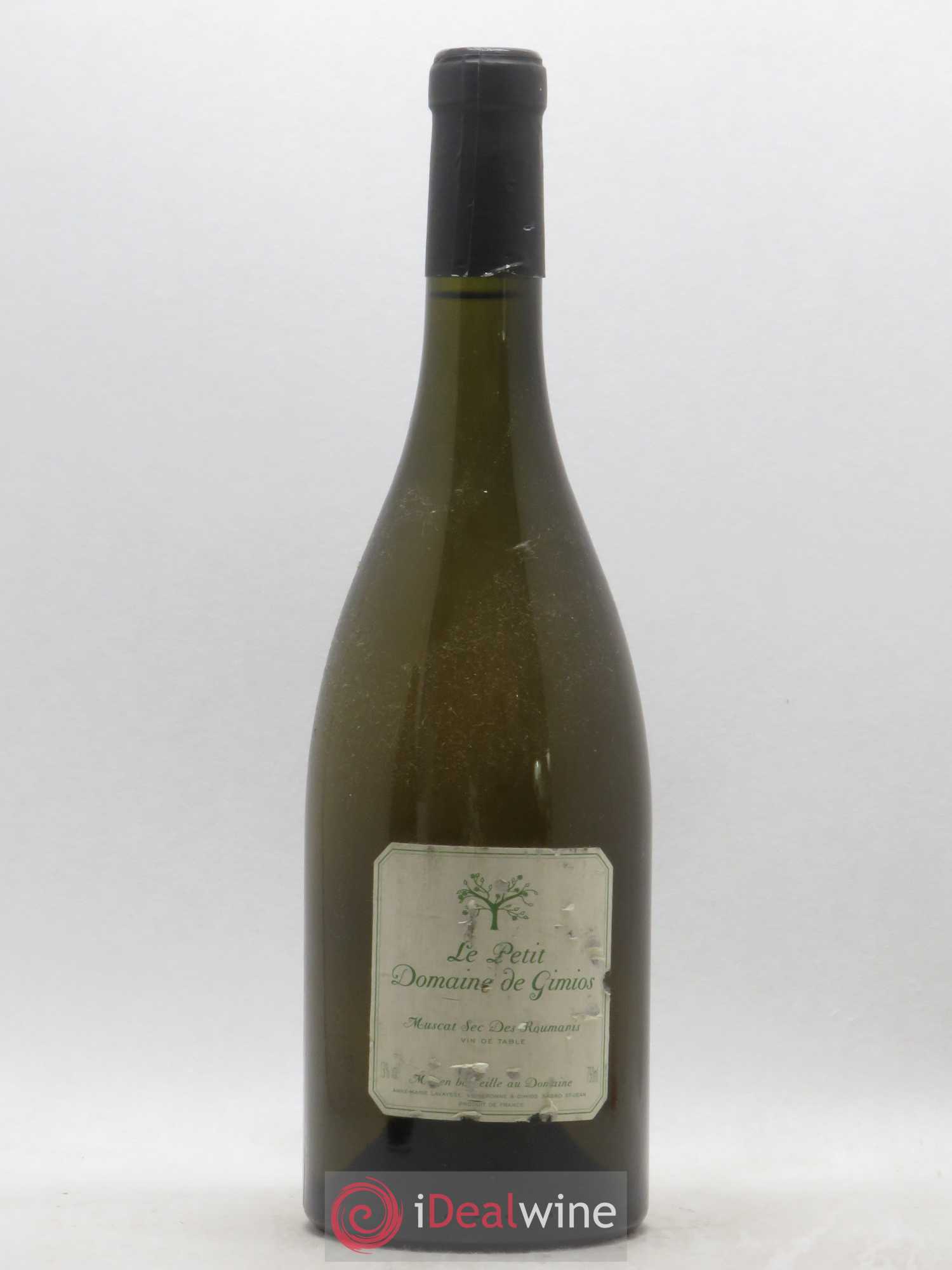 Languedoc Le Petit Domaine de Gimios Le Petit Gimios Muscat Sec des Roumanis (sans prix de réserve) - Posten von 1 Flasche - 0