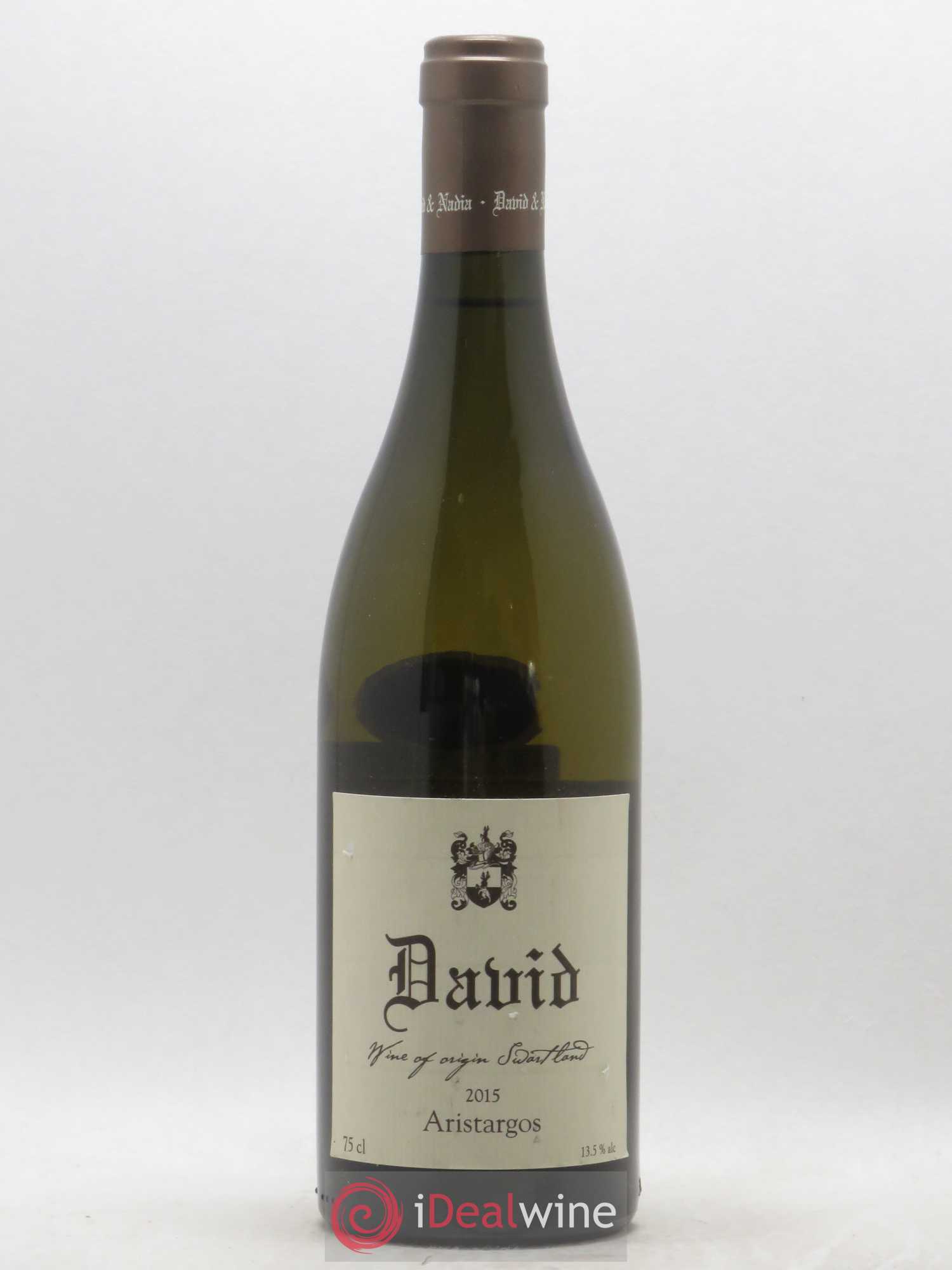 Afrique du Sud Swartland David et Nadia Aristargos (sans prix de réserve) 2015 - Posten von 1 Flasche - 0