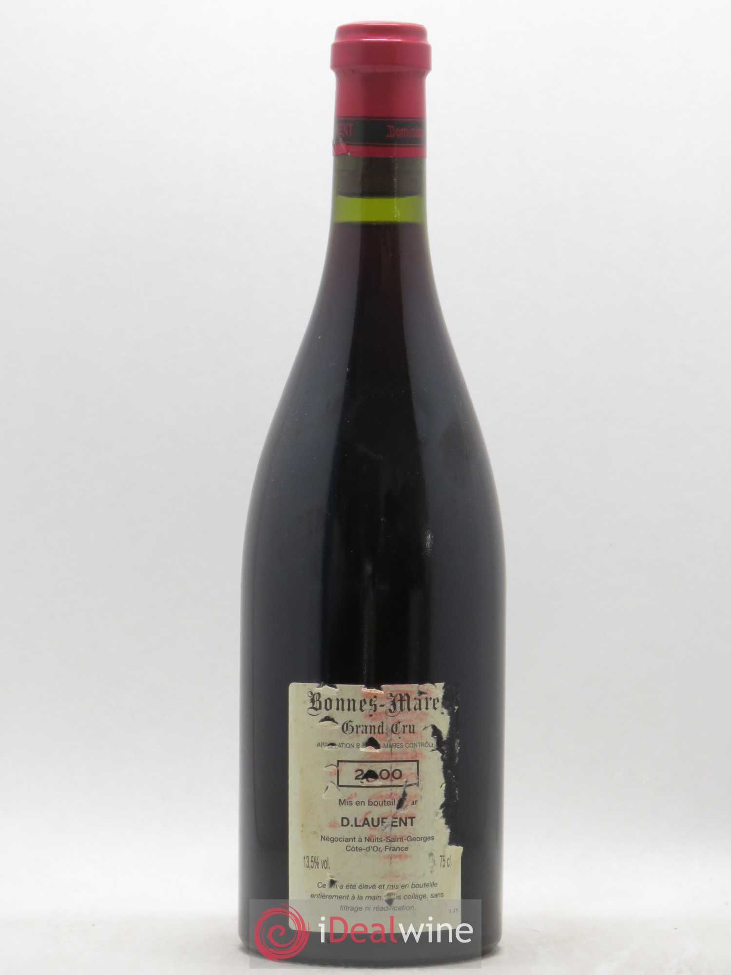 Bonnes-Mares Grand Cru Dominique Laurent 2000 - Lot de 1 bouteille - 1