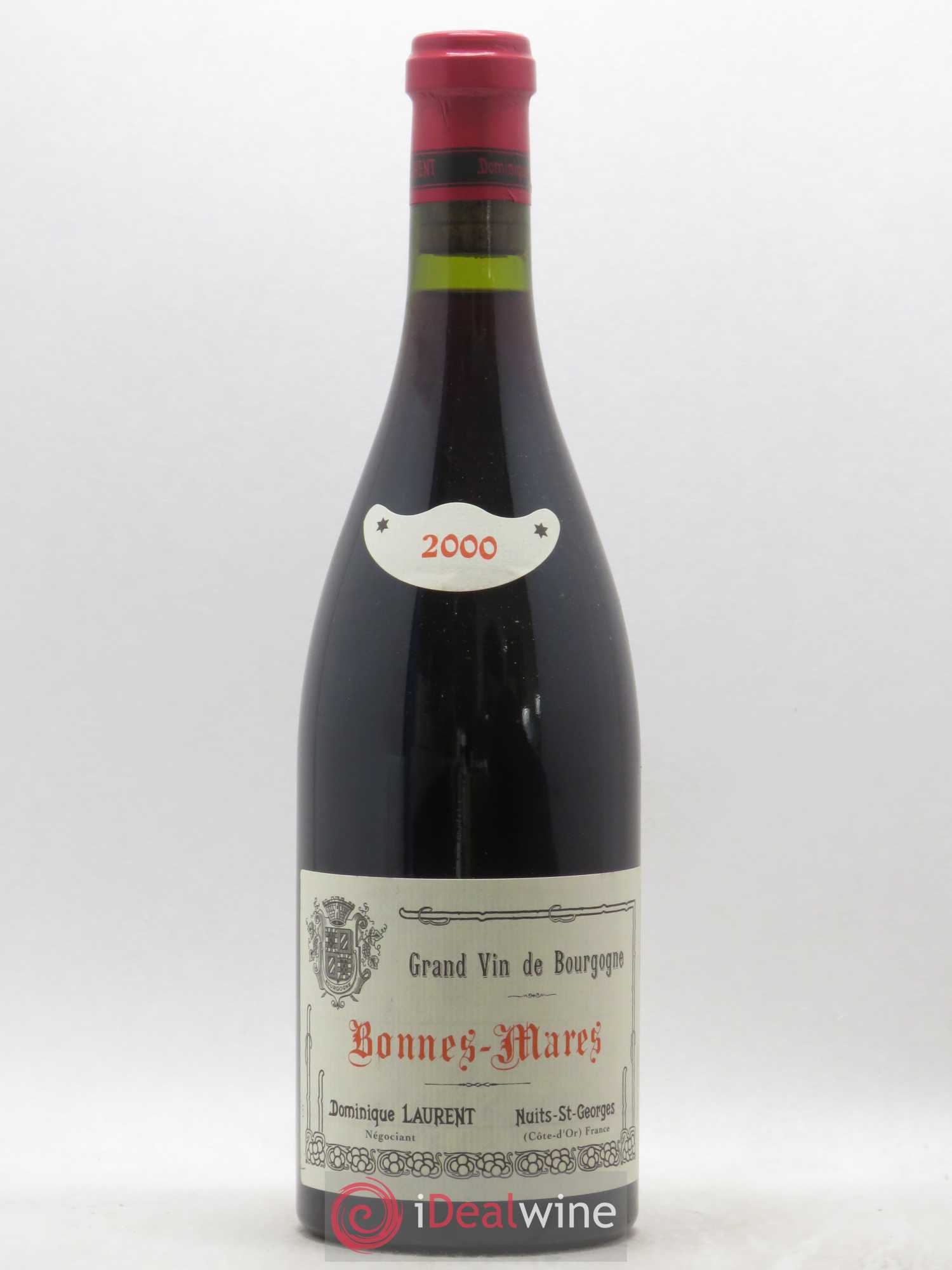 Bonnes-Mares Grand Cru Dominique Laurent 2000 - Lot de 1 bouteille - 0