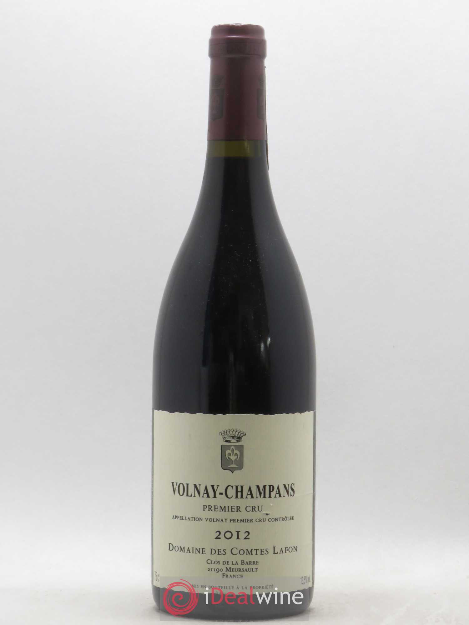 Volnay 1er Cru Champans Comtes Lafon (Domaine des) (sans prix de réserve) 2012 - Lot de 1 bouteille - 0