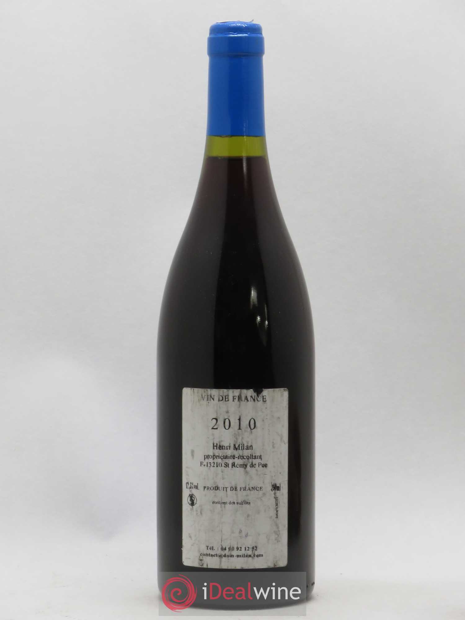 Vin de France Le Jardin Henri Milan (sans prix de réserve) 2010 - Lot de 1 bouteille - 1