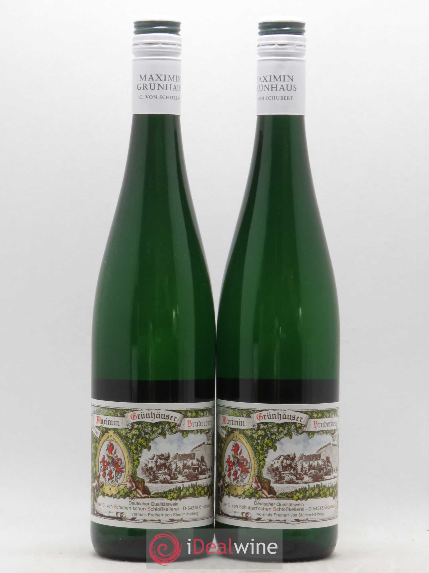 Riesling Carl von Schubert Maximin Grunhauser Bruderberg Riesling (sans prix de réserve) 2013 - Posten von 2 Flaschen - 0