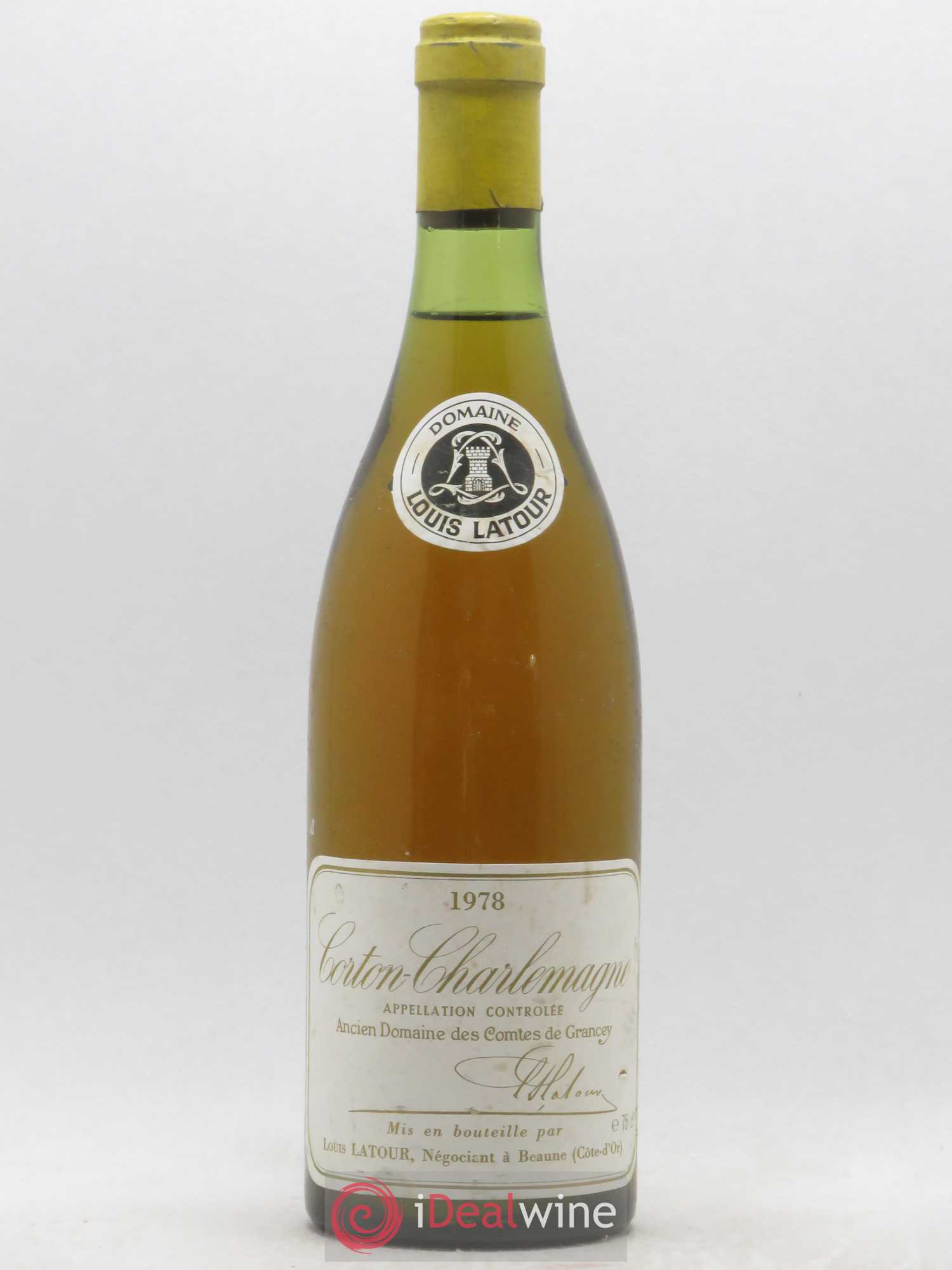 Corton-Charlemagne Grand Cru Louis Latour (sans prix de réserve) 1978 - Lot de 1 bouteille - 0