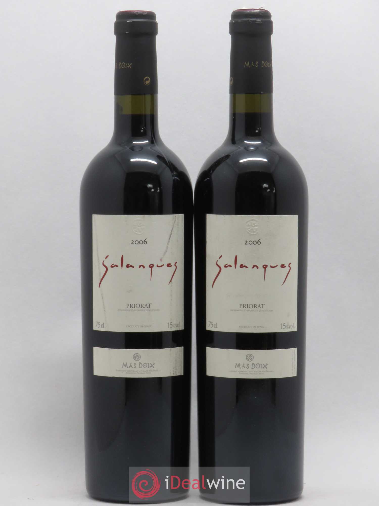 Priorat DOCa Mas Doix Salanques (sans prix de réserve) 2006 - Lot de 2 bouteilles - 0