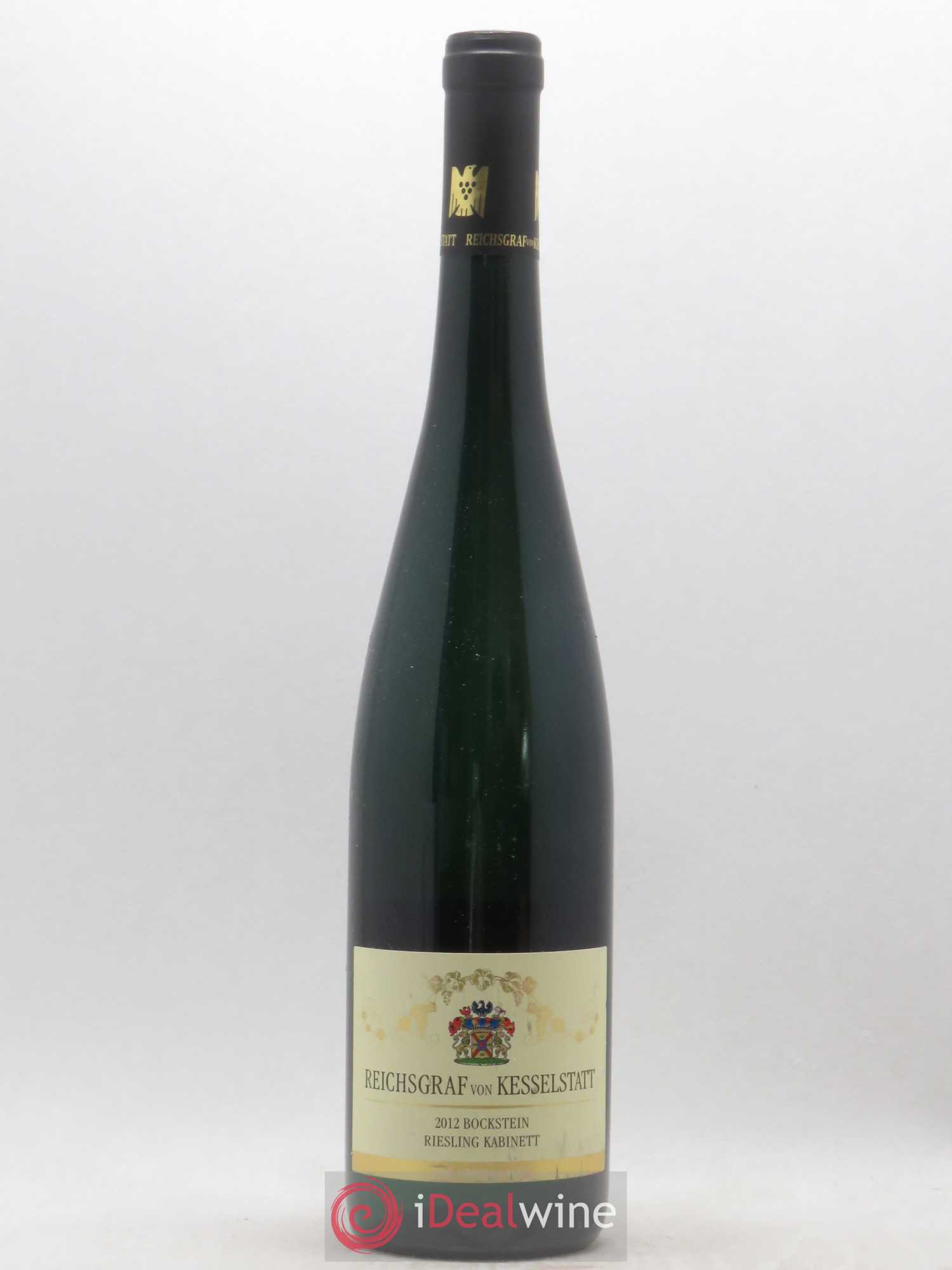 Riesling Mosel Reichsgraf von Kesselstatt Bockstein Riesling Kabinett Grosse Lage (sans prix de réserve) 2012 - Posten von 1 Flasche - 0