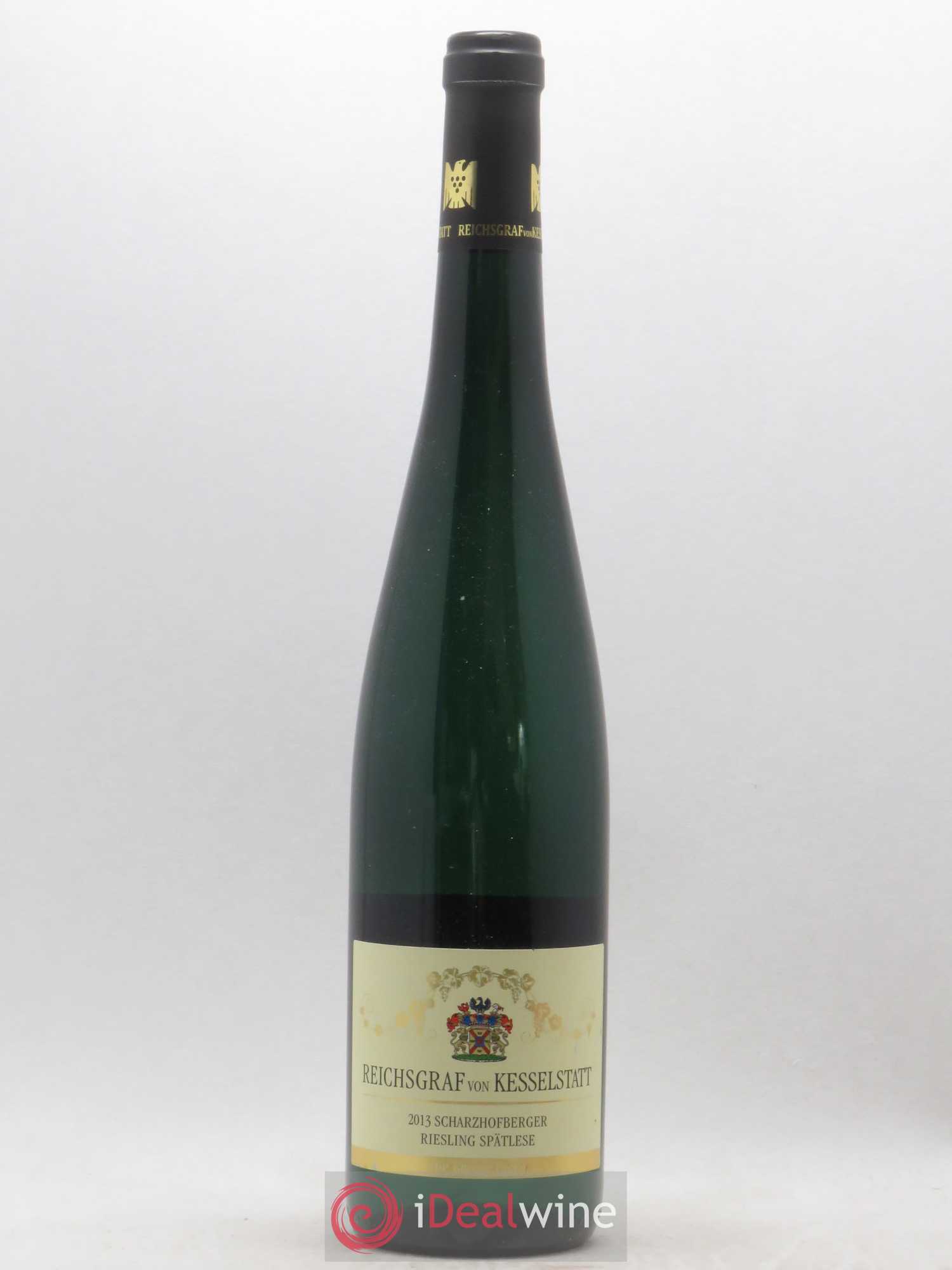 Riesling Mosel Reichsgraf von Kesselstatt Scharzhofberger Riesling Spatlese Grosse Lage (sans prix de réserve) 2013 - Posten von 1 Flasche - 0