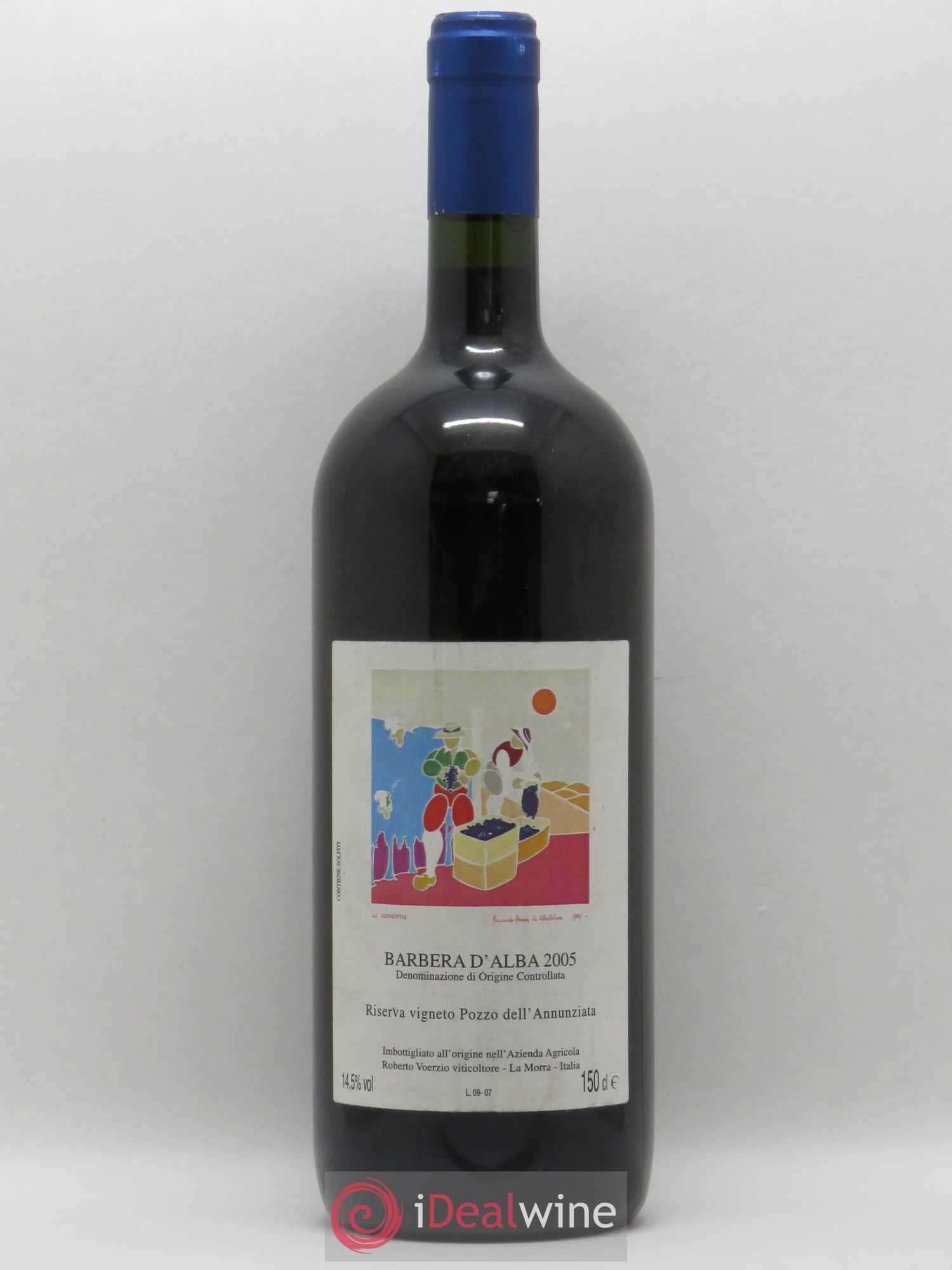 Barbera d'Alba DOC Roberto Voerzio Riserva vigneto Pozzo dell' Annunziata (sans prix de réserve) 2005 - Posten von 1 Magnum - 0