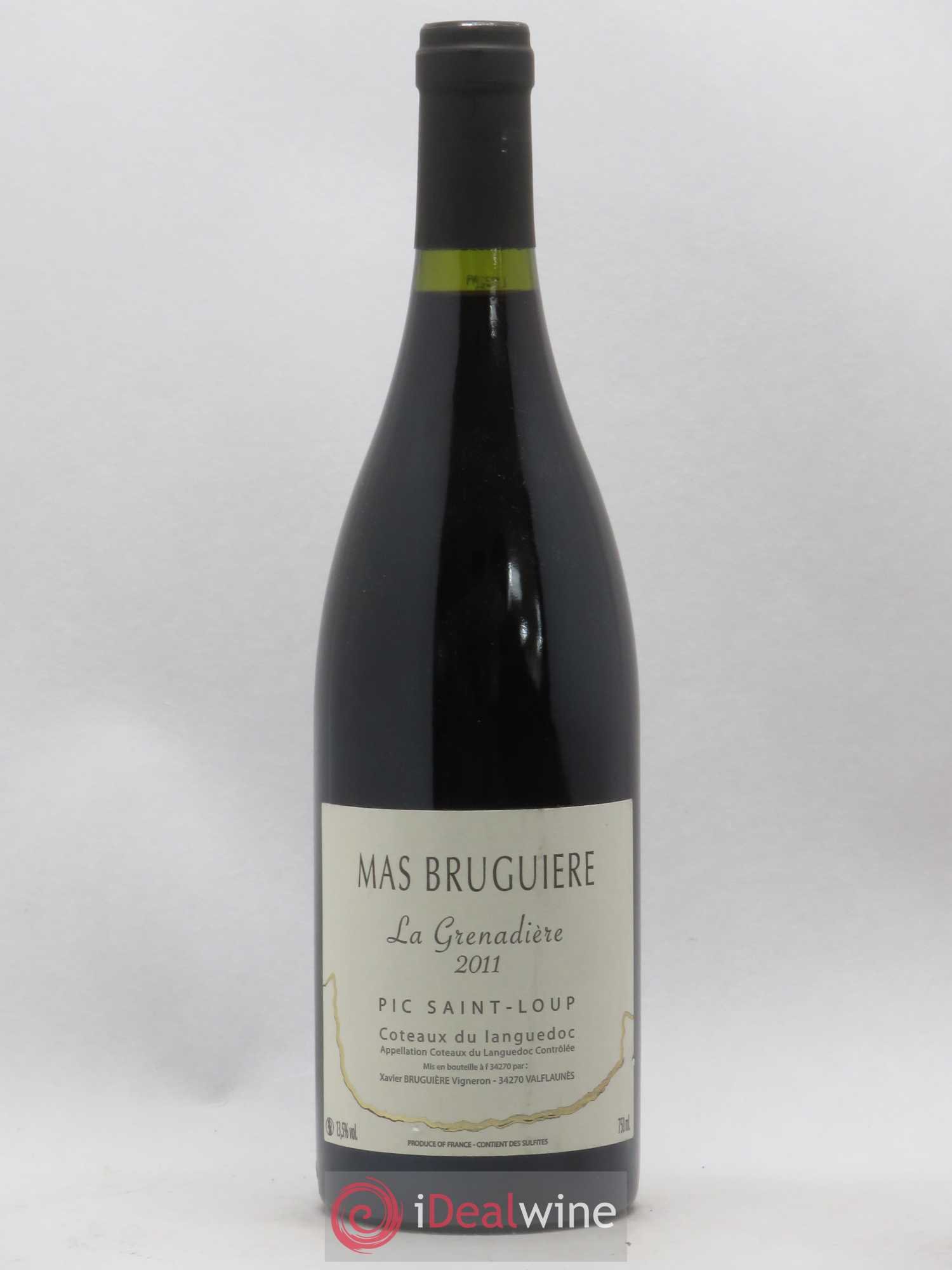 Pic Saint-Loup Côteaux du Languedoc Mas Bruguiere La Grenardière (sans prix de réserve) 2011 - Posten von 1 Flasche - 0