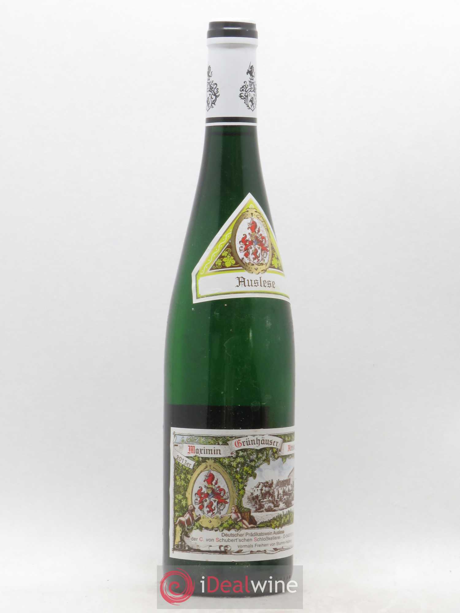 Riesling Abtsberg Carl von Schubert Maximin Grunhauser Herrenberg Riesling Auslese (sans prix de réserve) 2013 - Lotto di 1 bottiglia - 1
