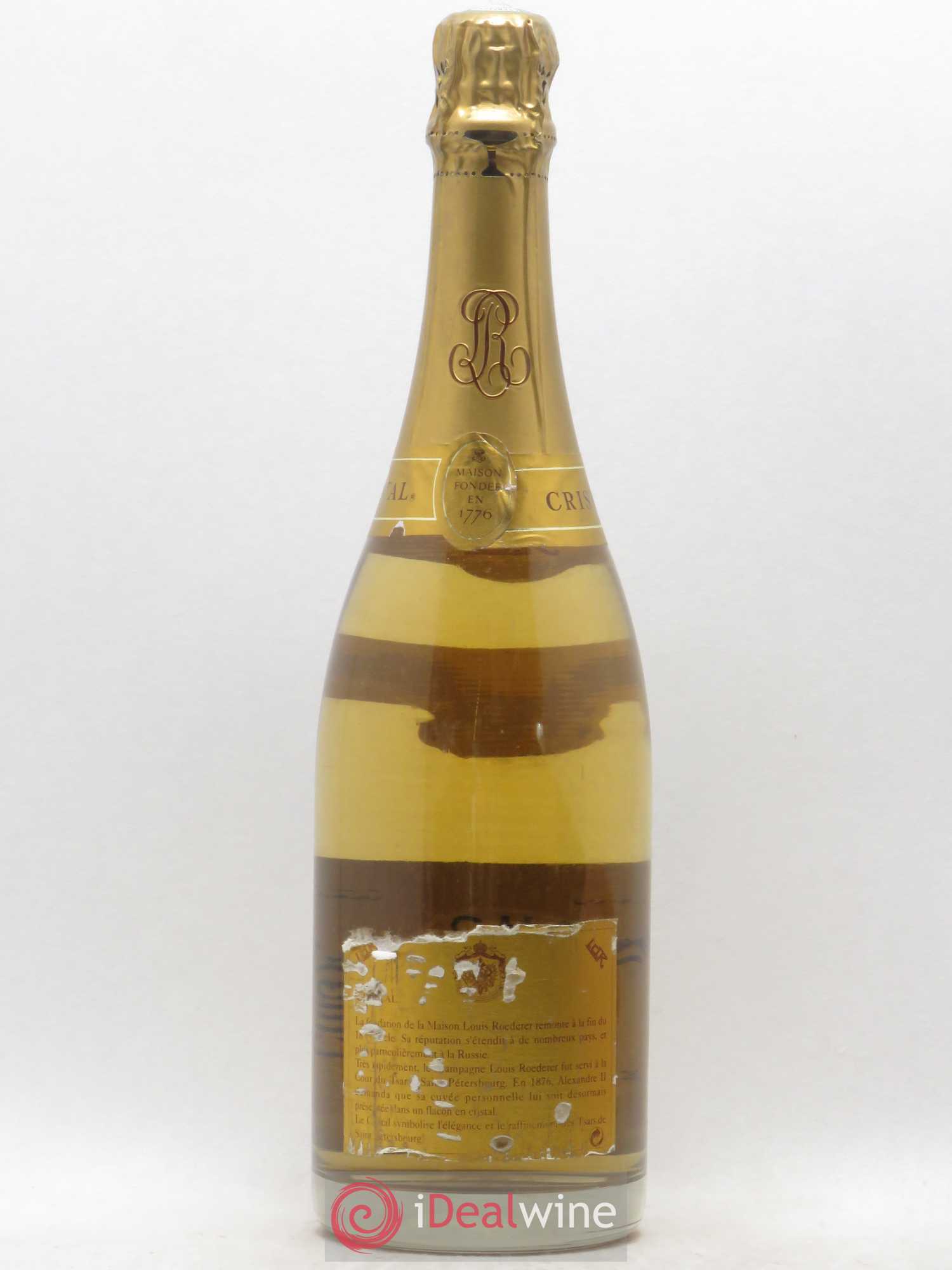Cristal Louis Roederer 1990 - Lot de 1 bouteille - 1