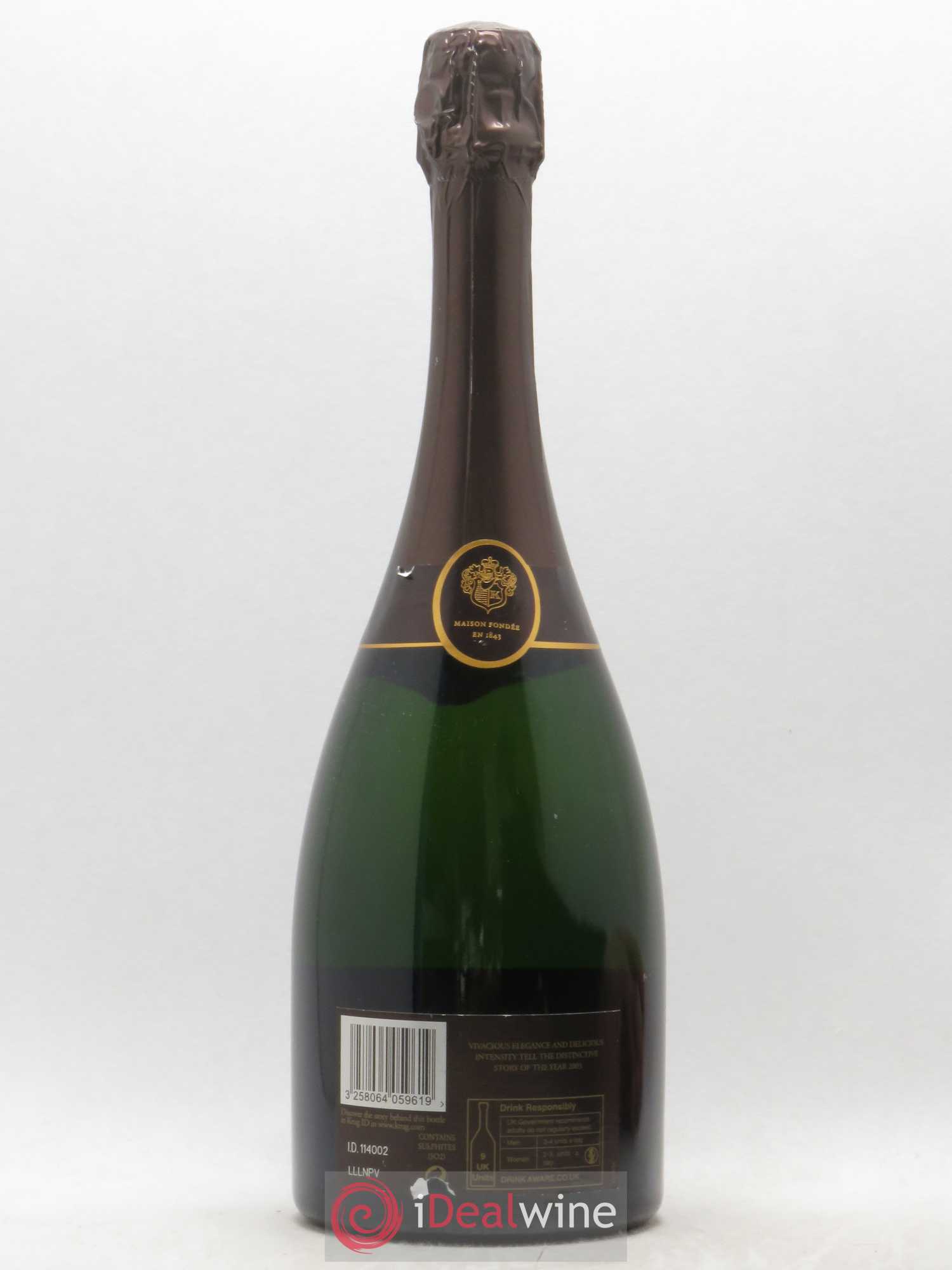 Vintage Krug 2003 - Lot de 1 bouteille - 1