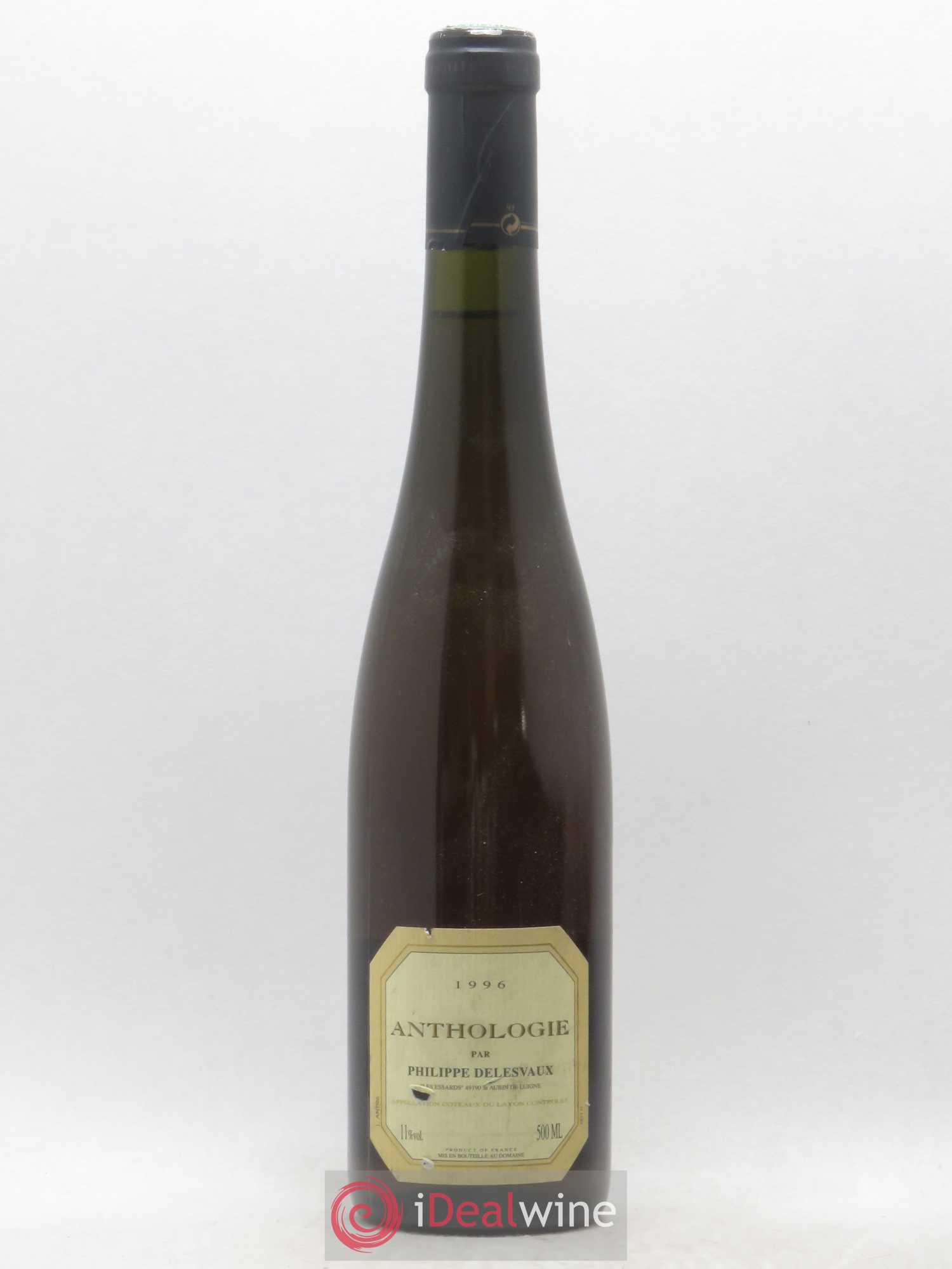 Coteaux du Layon Cuvée Anthologie Delesvaux (Domaine) 50 Cl (no reserve) 1996 - Lot of 1 bottle - 0