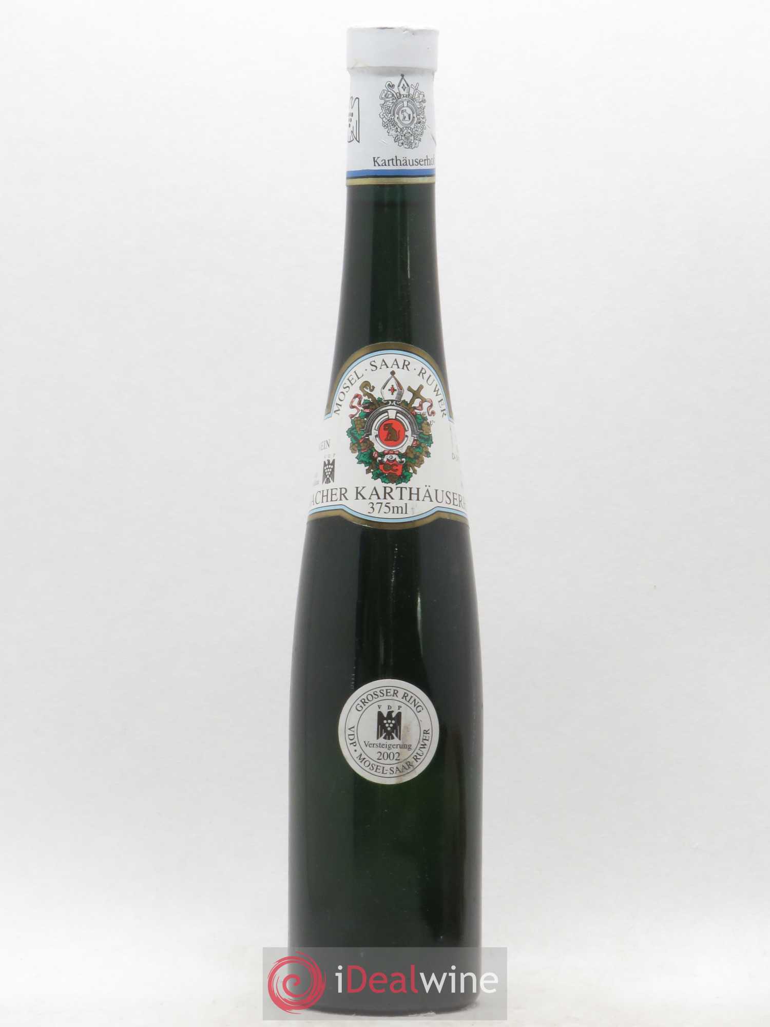 Riesling Weingut Karthauserhof Eitelsbacher Karthauserhofberg Riesling Eiswein (sans prix de réserve) 2000 - Posten von 1 Demi-Flasche - 0
