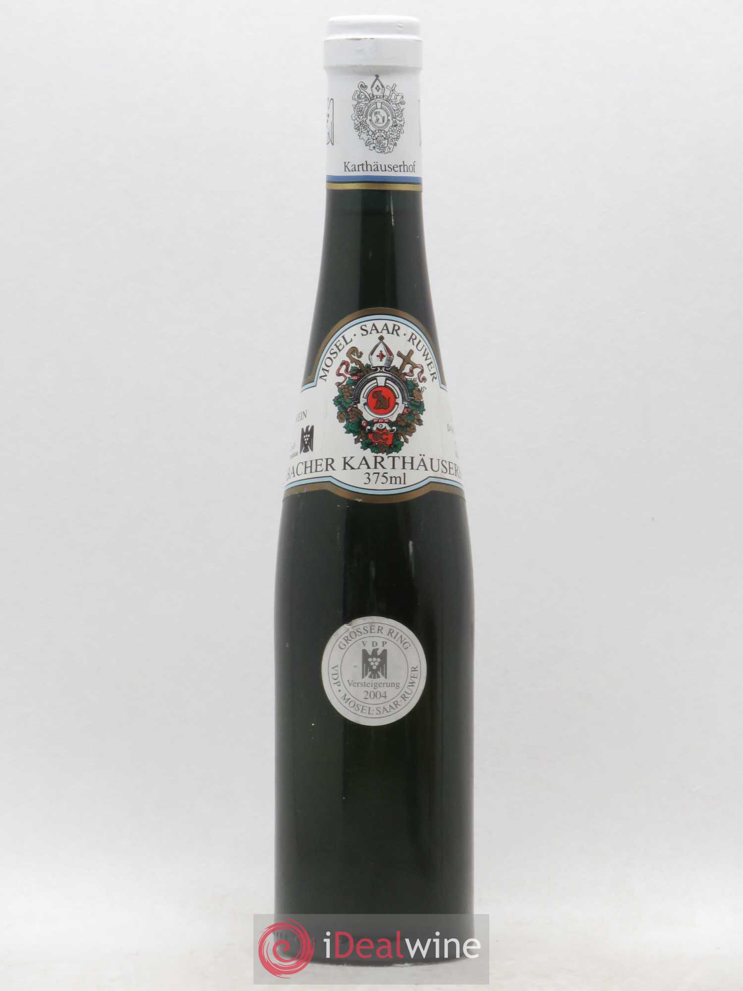 Riesling Weingut Karthauserhof Eitelsbacher Karthauserhofberg Riesling Eiswein (sans prix de réserve) 2002 - Posten von 1 Demi-Flasche - 0